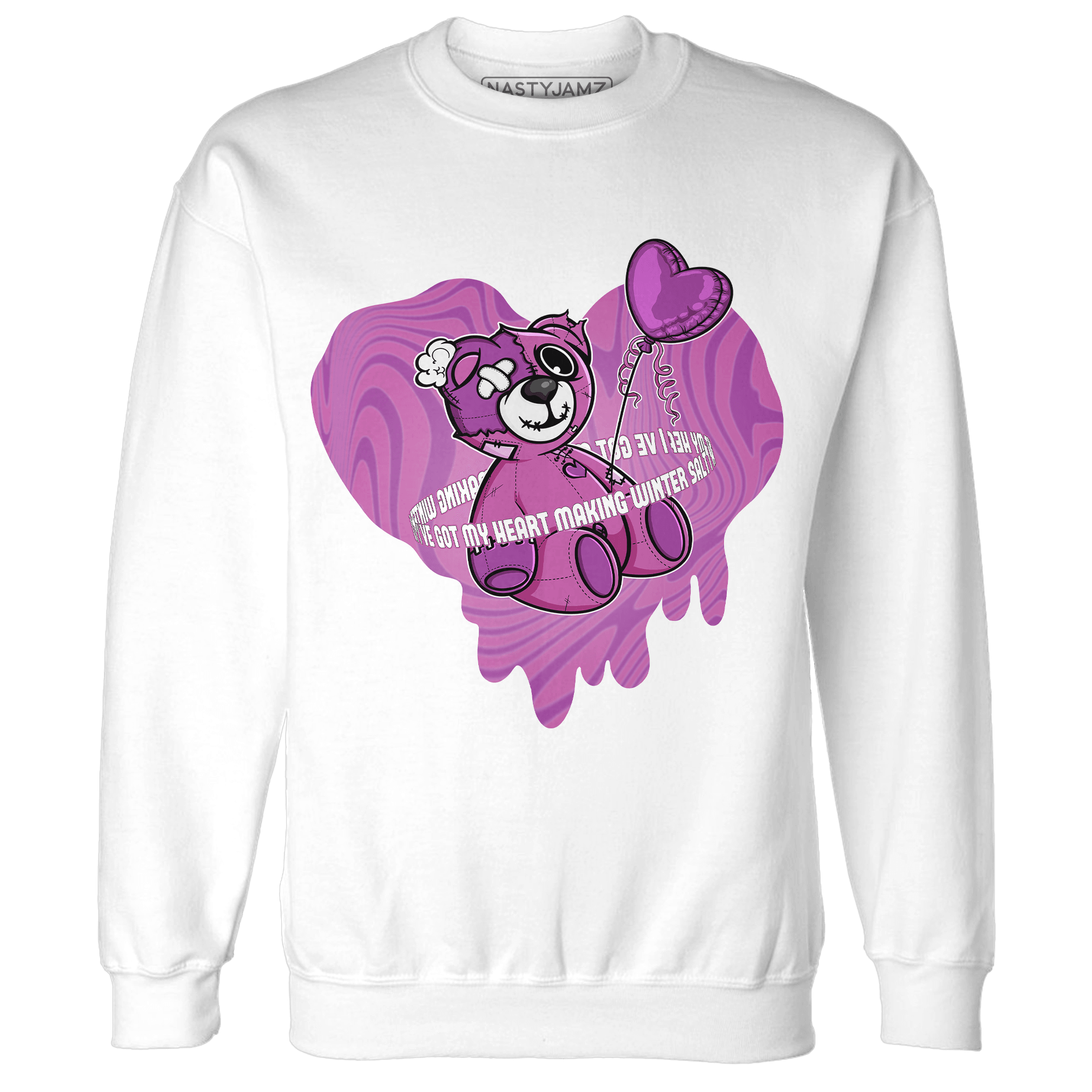 GS Hyper Violet 4s Sweatshirt Match BER Winter - NastyJamz