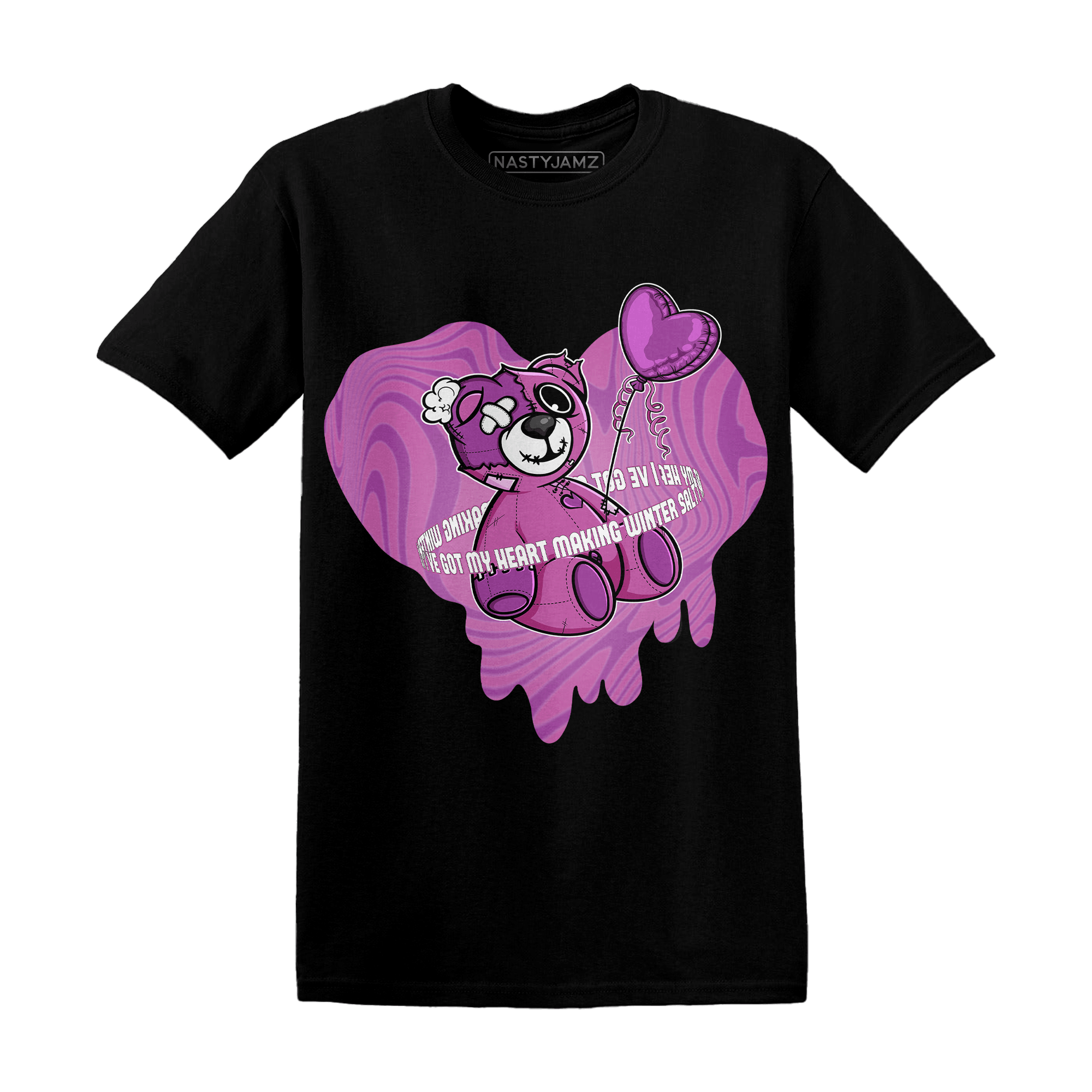 GS Hyper Violet 4s T Shirt Match BER Winter - NastyJamz