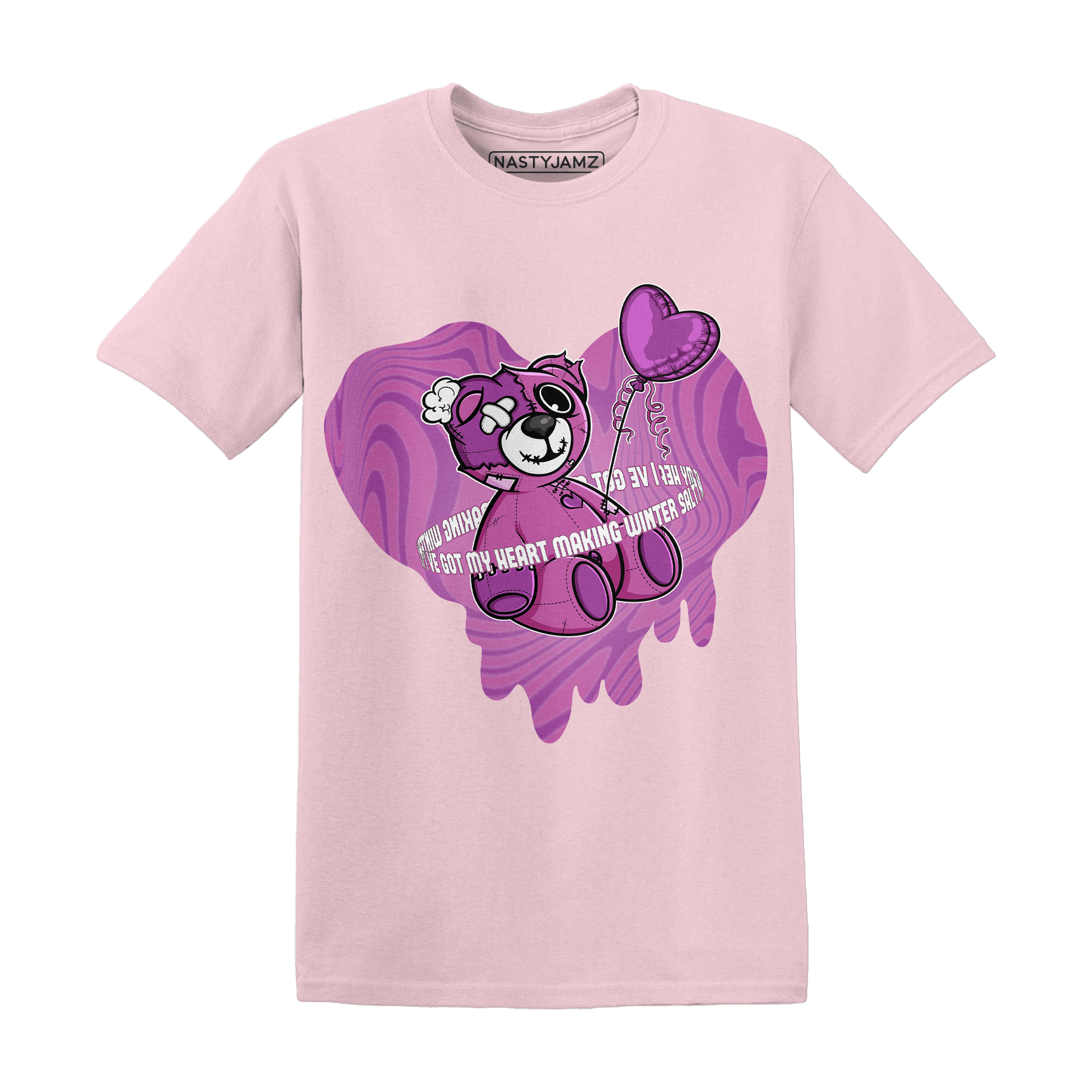 GS Hyper Violet 4s T Shirt Match BER Winter - NastyJamz