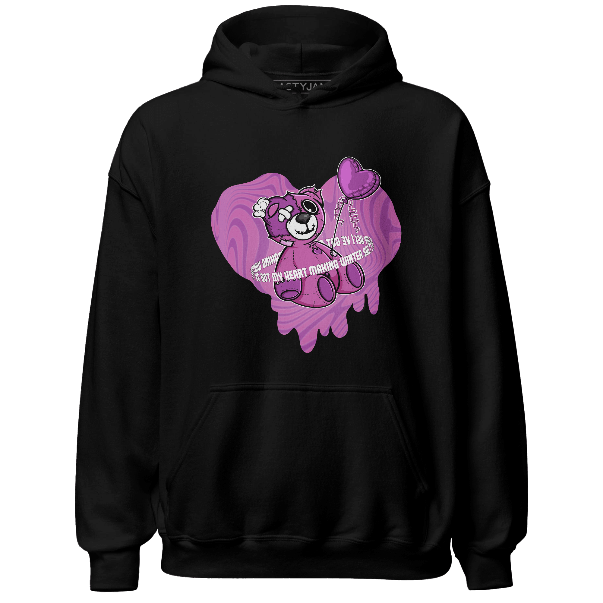 GS Hyper Violet 4s Hoodie Match BER Winter - NastyJamz
