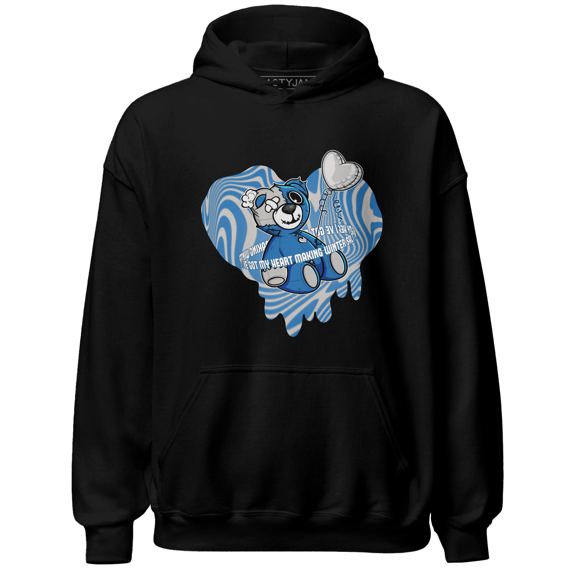 Industrial Blue 4s Hoodie Match BER Winter - NastyJamz