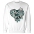 Oxidized Green 4s Sweatshirt Match BER Winter - NastyJamz