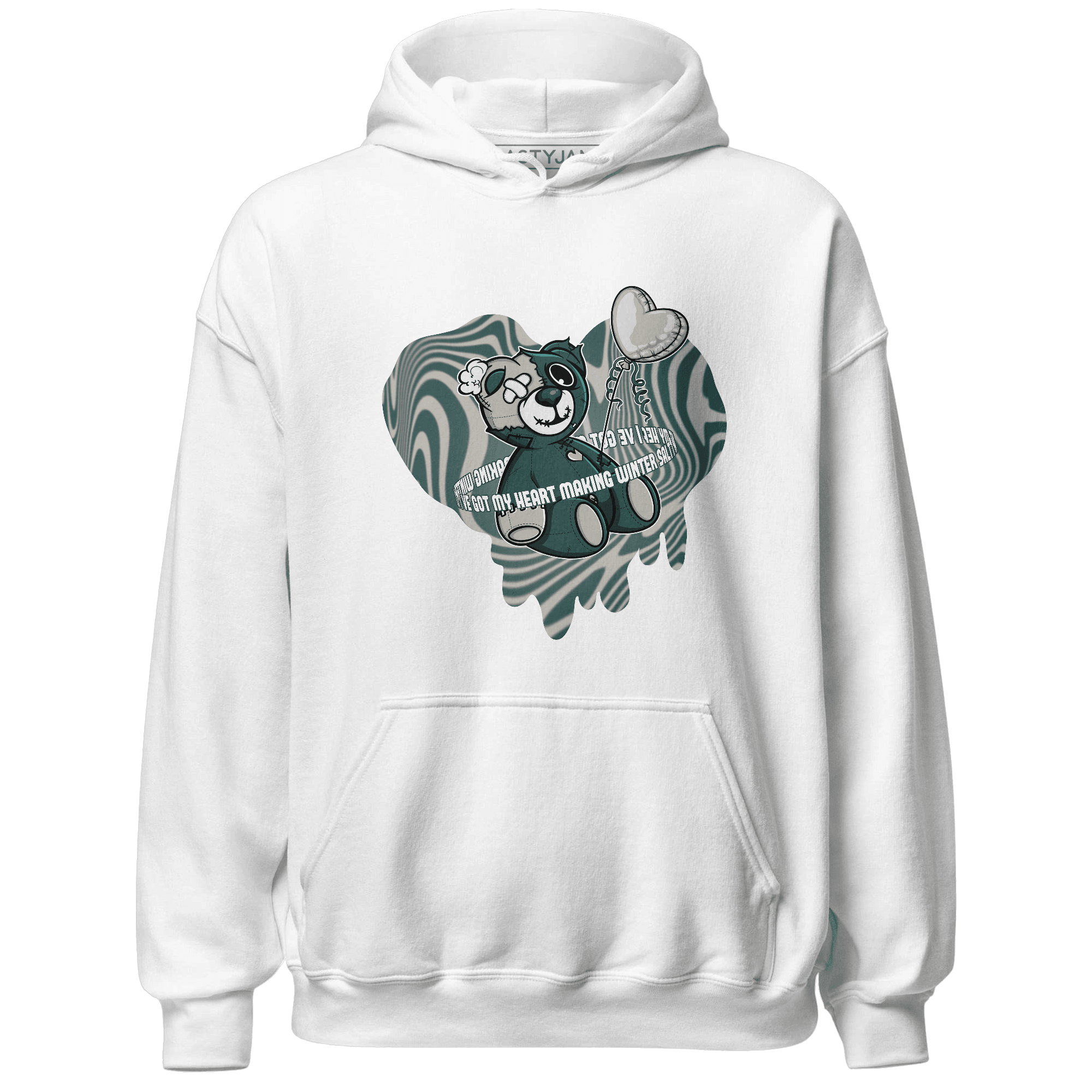 Oxidized Green 4s Hoodie Match BER Winter - NastyJamz