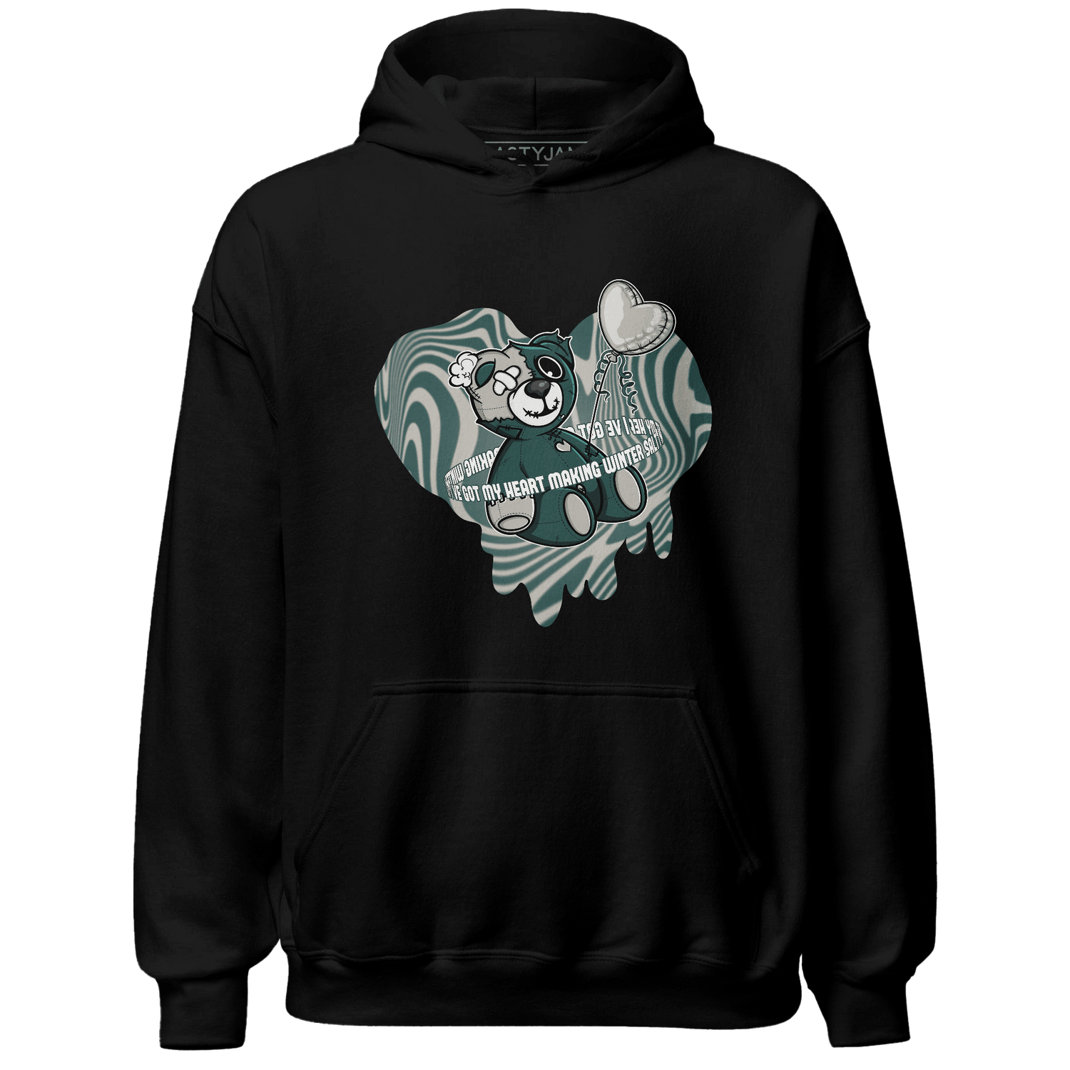 Oxidized Green 4s Hoodie Match BER Winter - NastyJamz