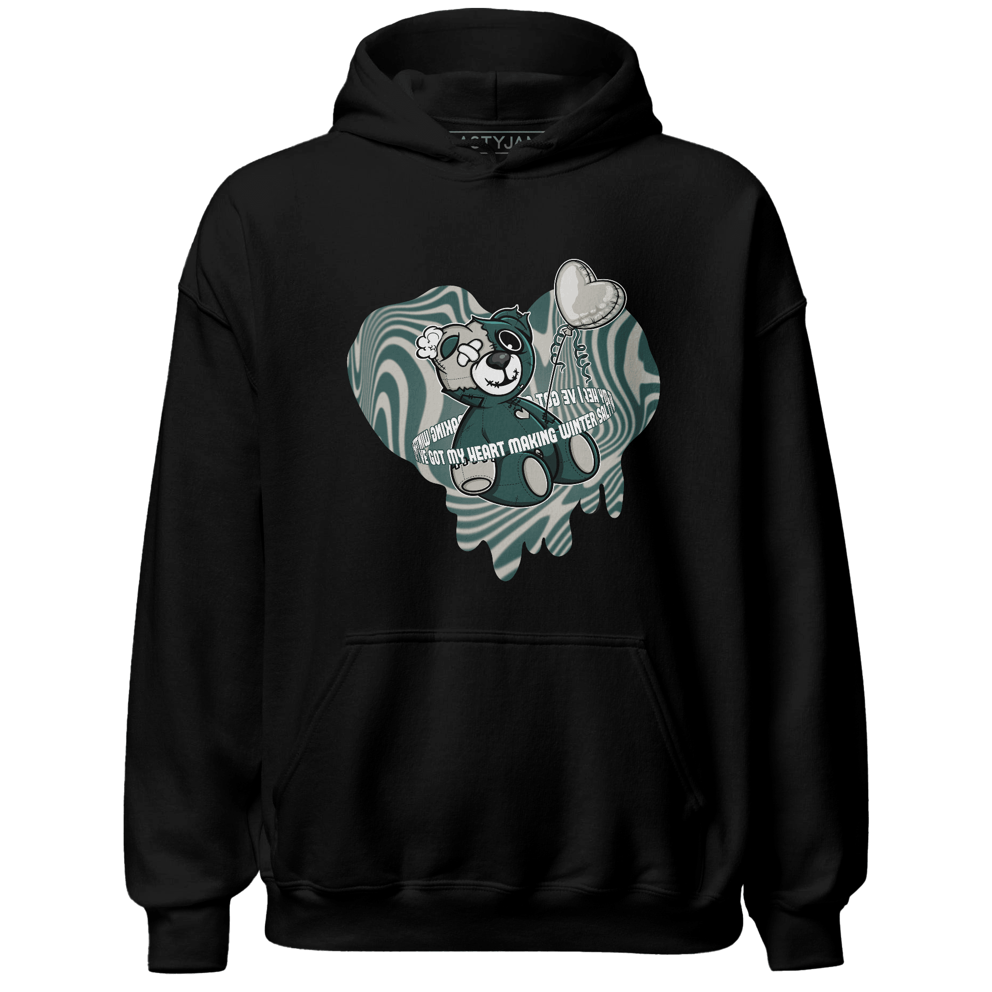 Oxidized Green 4s Hoodie Match BER Winter - NastyJamz