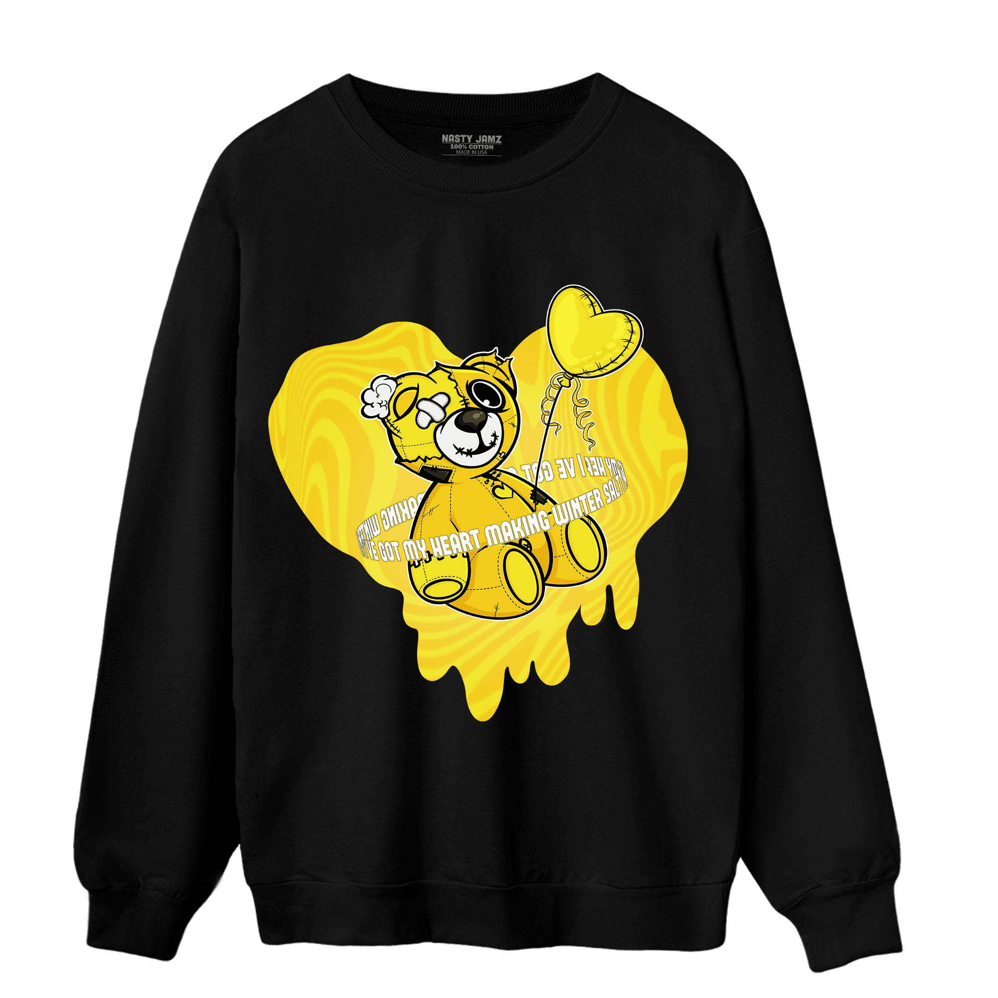 Vivid Sulfur 4s Sweatshirt Match BER Winter - NastyJamz