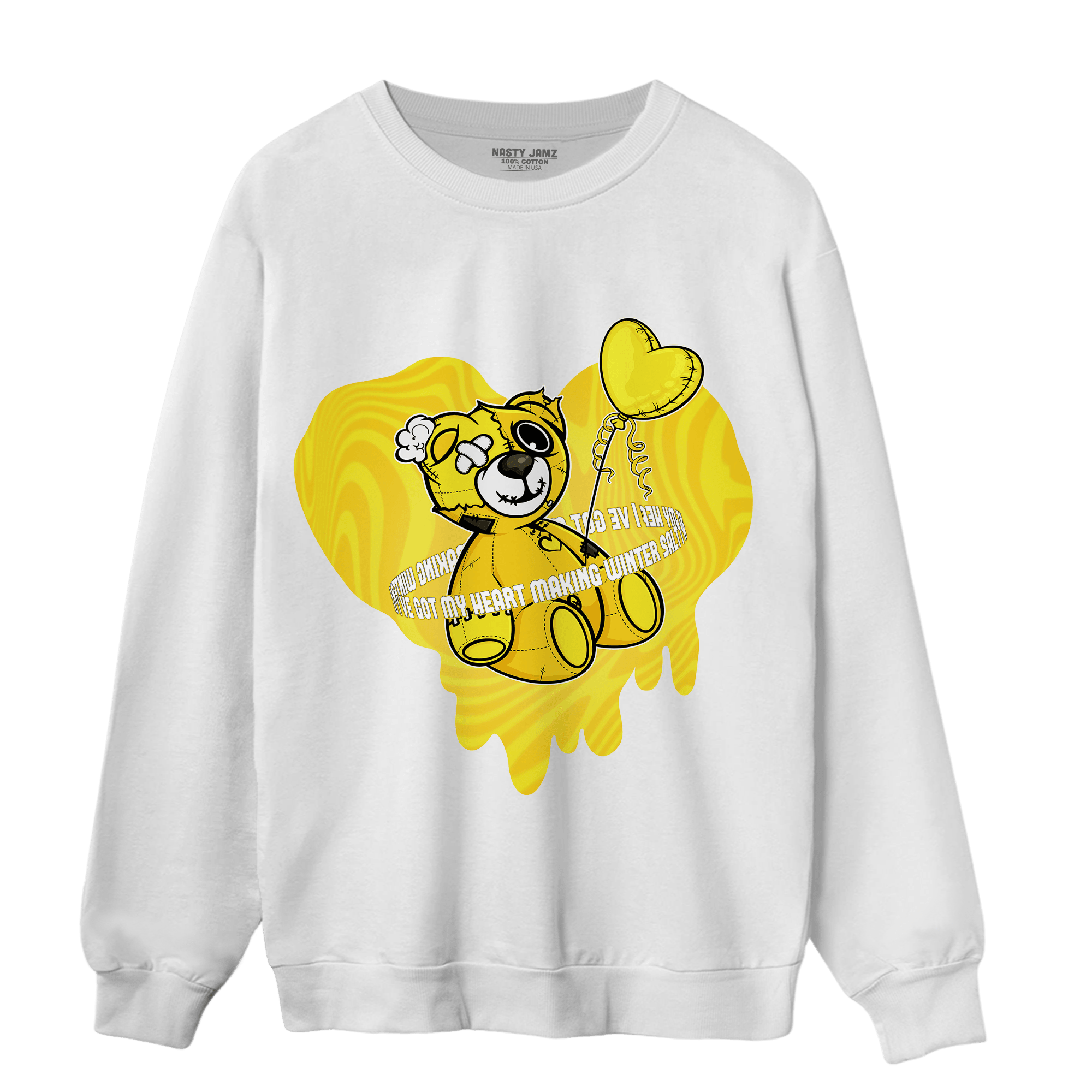 Vivid Sulfur 4s Sweatshirt Match BER Winter - NastyJamz