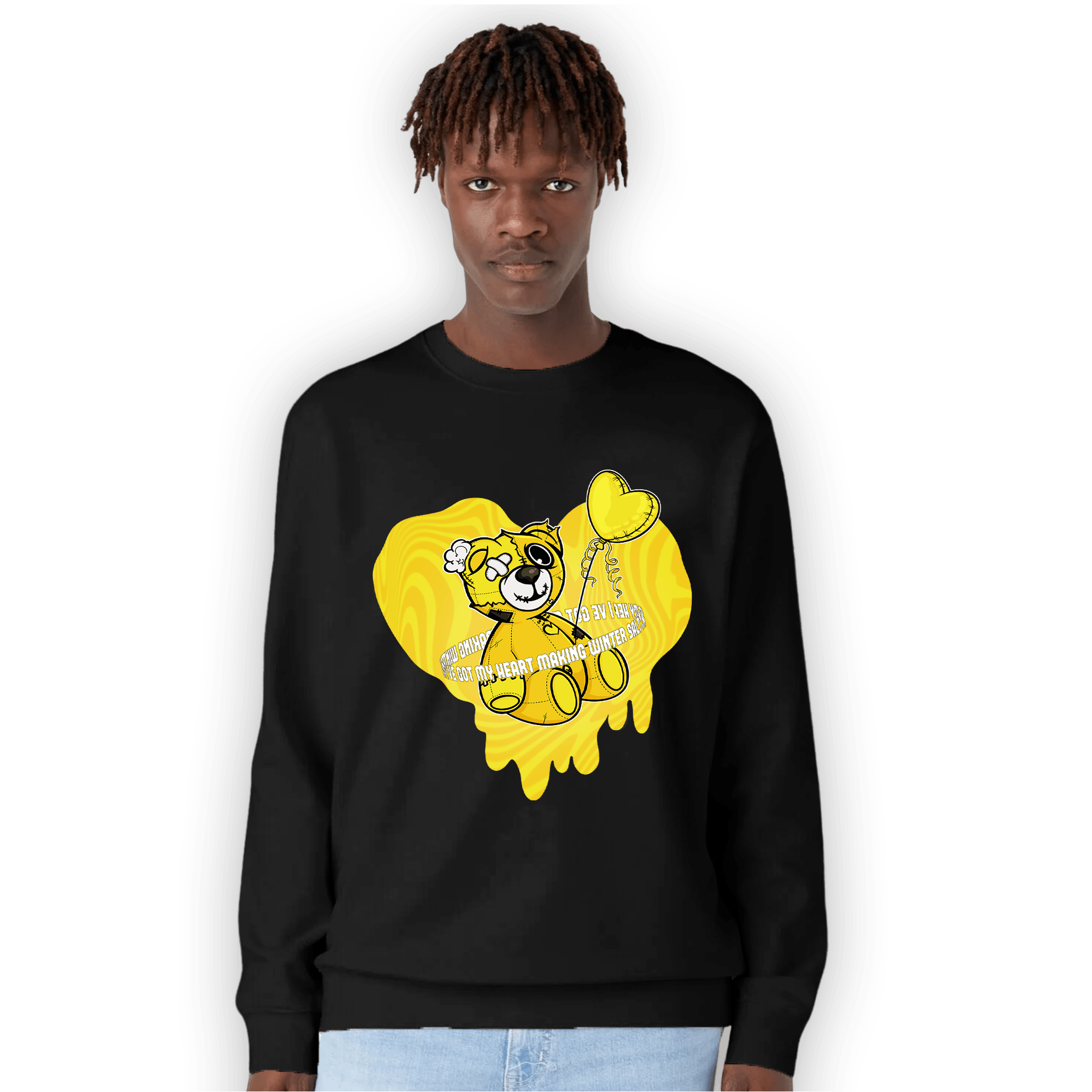 Vivid Sulfur 4s Sweatshirt Match BER Winter - NastyJamz