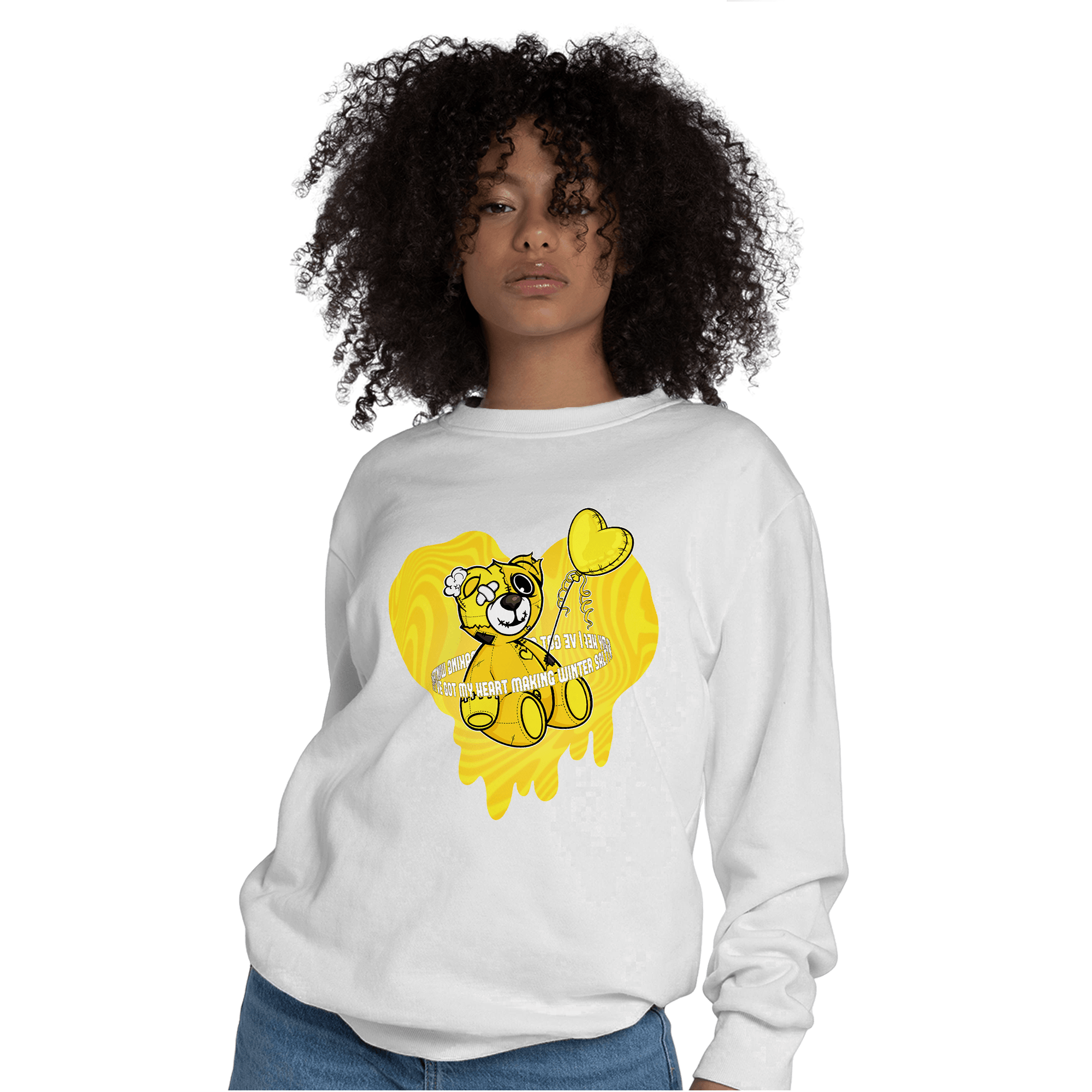 Vivid Sulfur 4s Sweatshirt Match BER Winter - NastyJamz