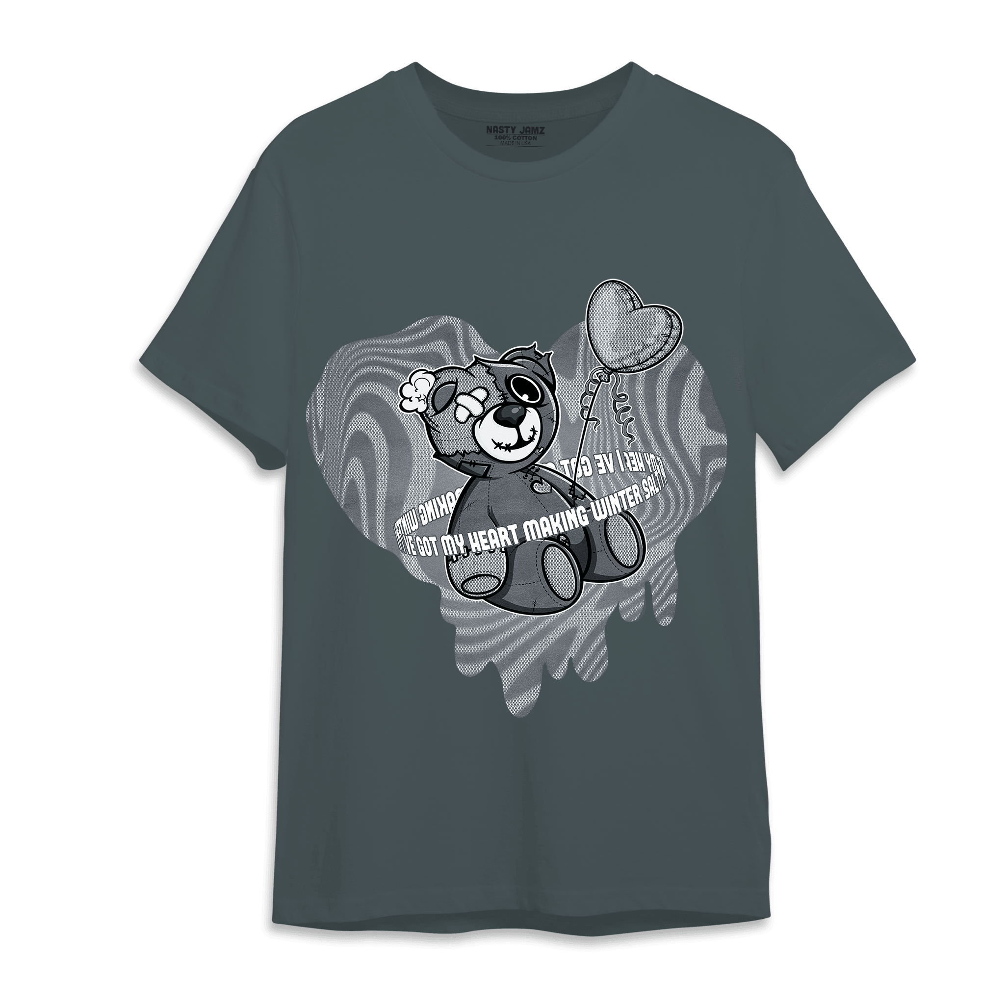 Air Max 90 Iron Grey T Shirt Match BER Winter - NastyJamz