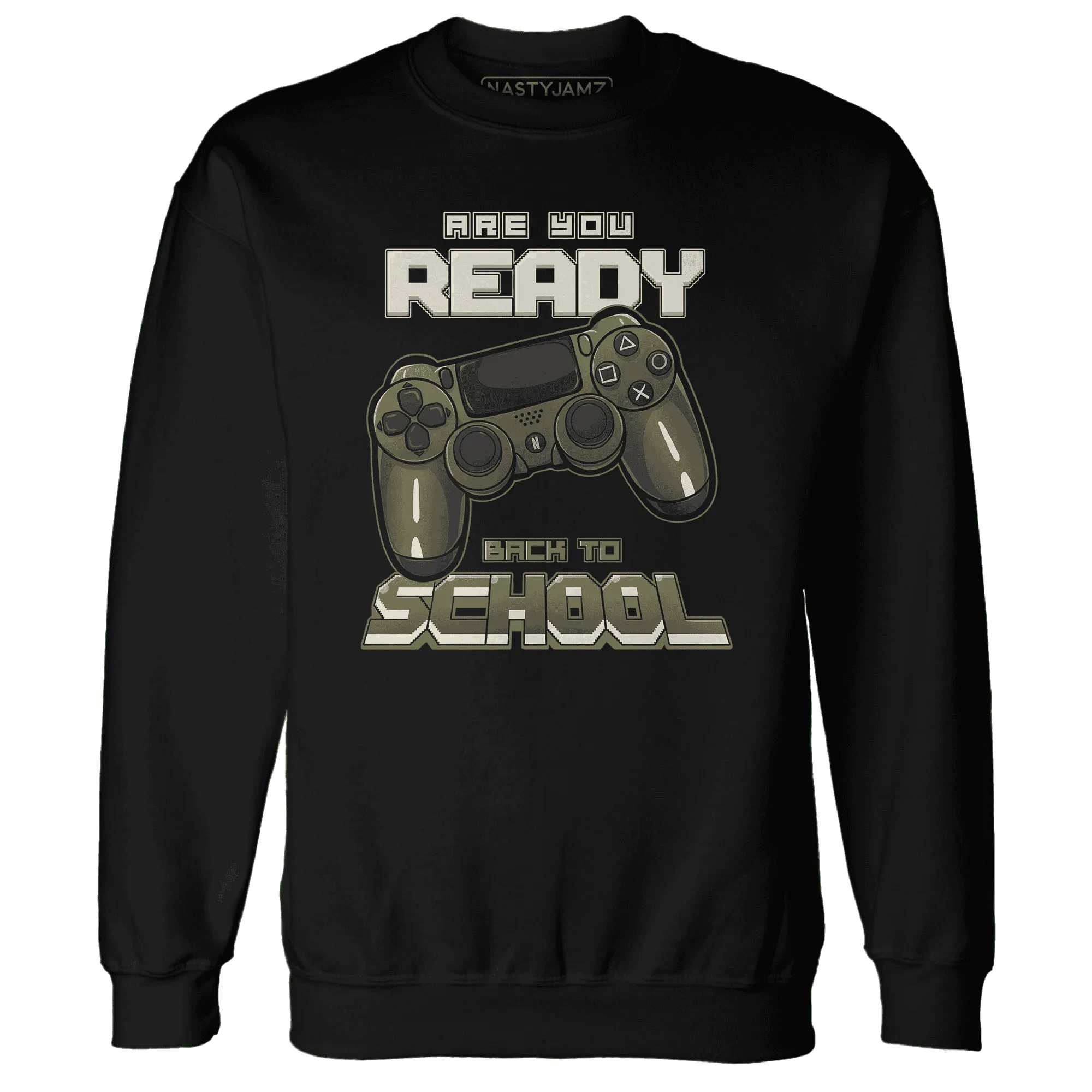NastyJamz-Medium-Olive-1s-Sweatshirt-Match-Back-To-School