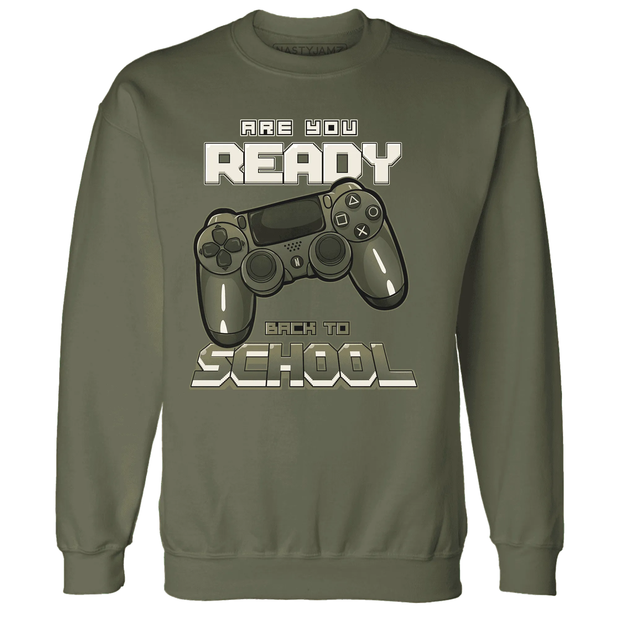 NastyJamz-Medium-Olive-1s-Sweatshirt-Match-Back-To-School