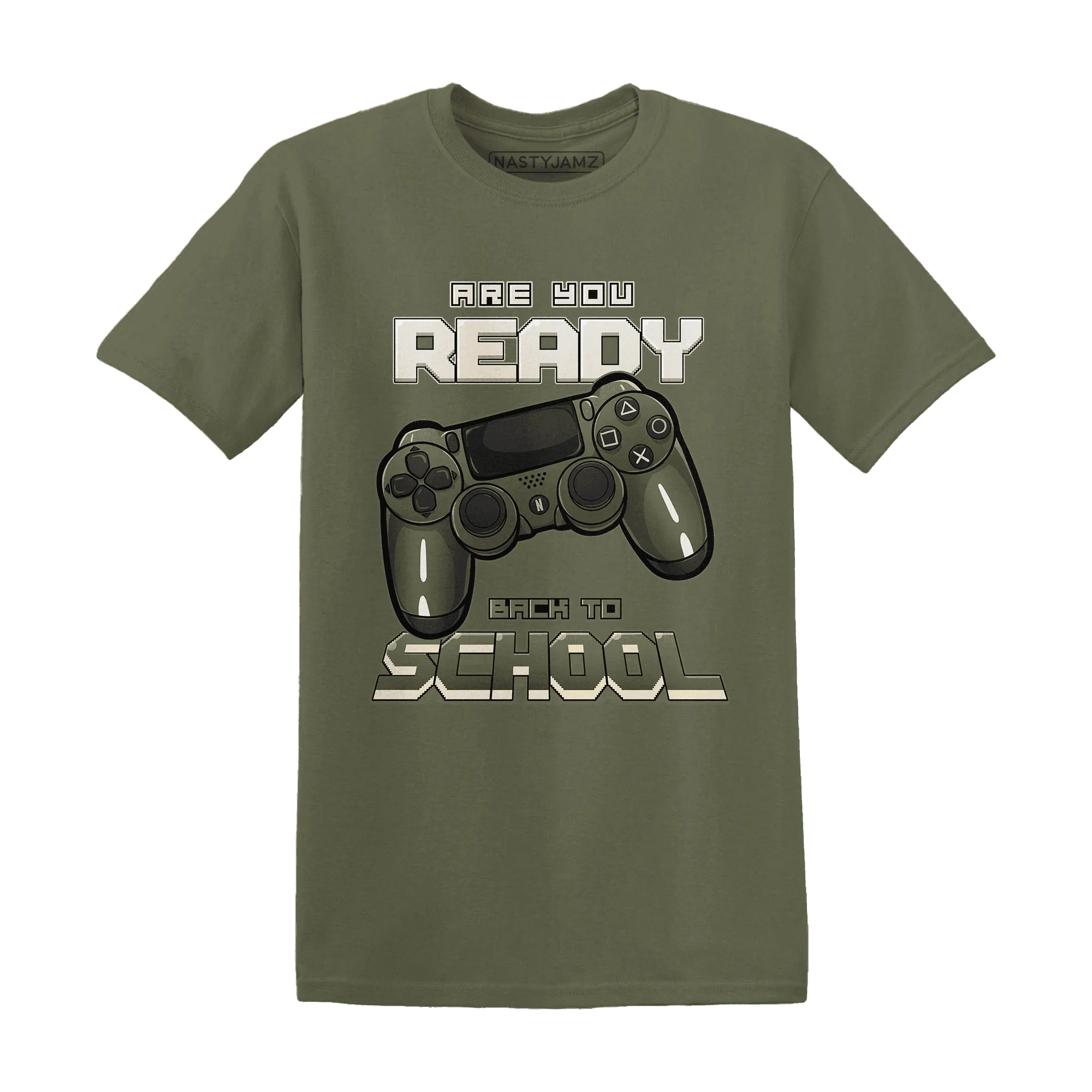 NastyJamz-Medium-Olive-1s-T-Shirt-Match-Back-To-School
