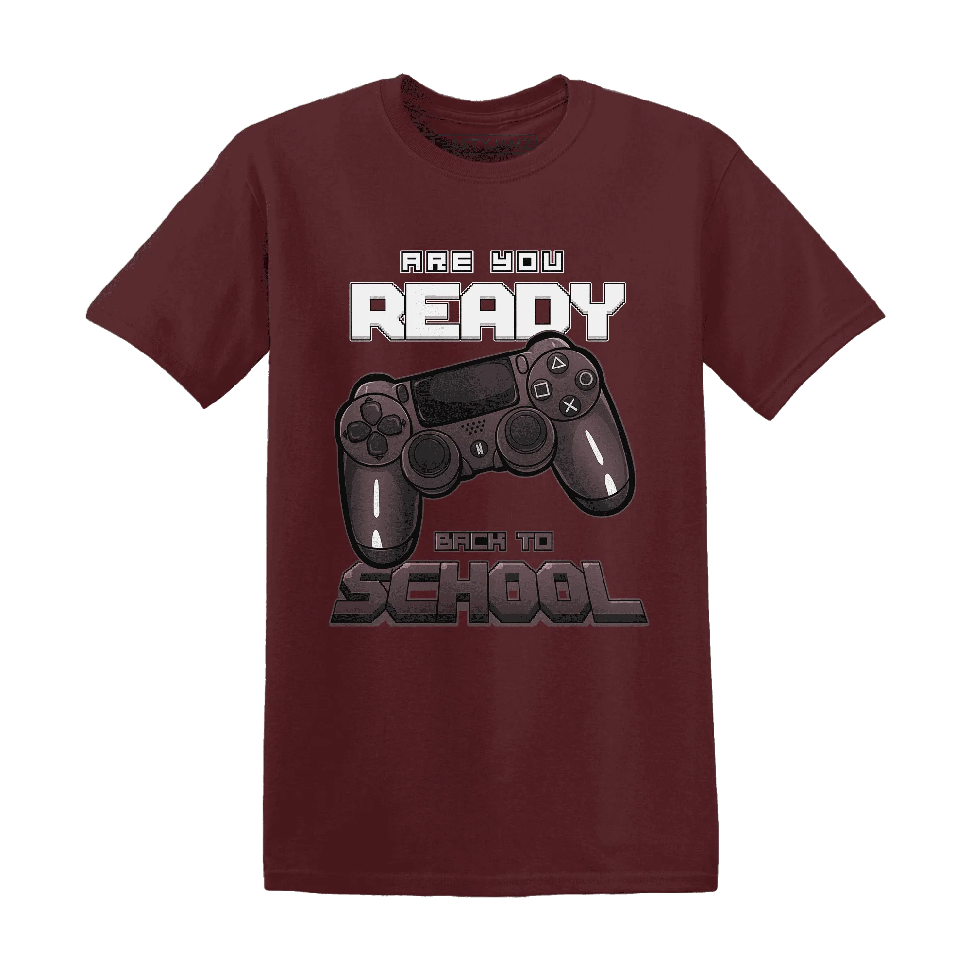 NastyJamz-Burgundy-Crush-3s-T-Shirt-Match-Back-To-School