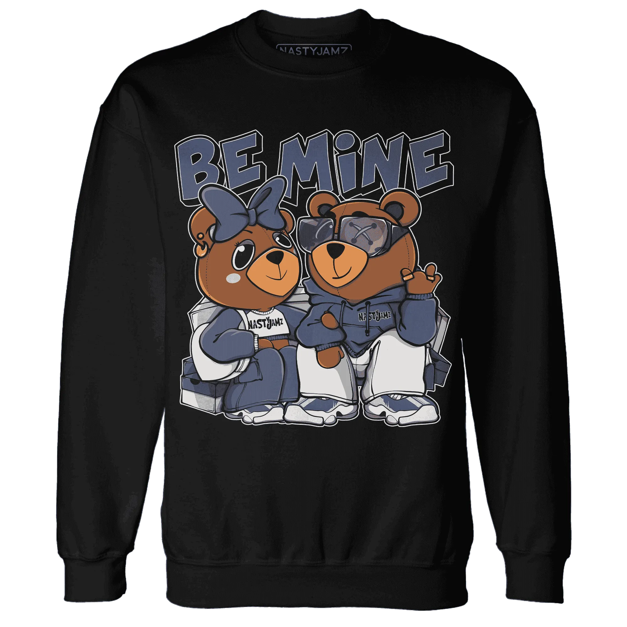 Low-Diffused-Blue-11s-Sweatshirt-Match-Be-Mine-BER