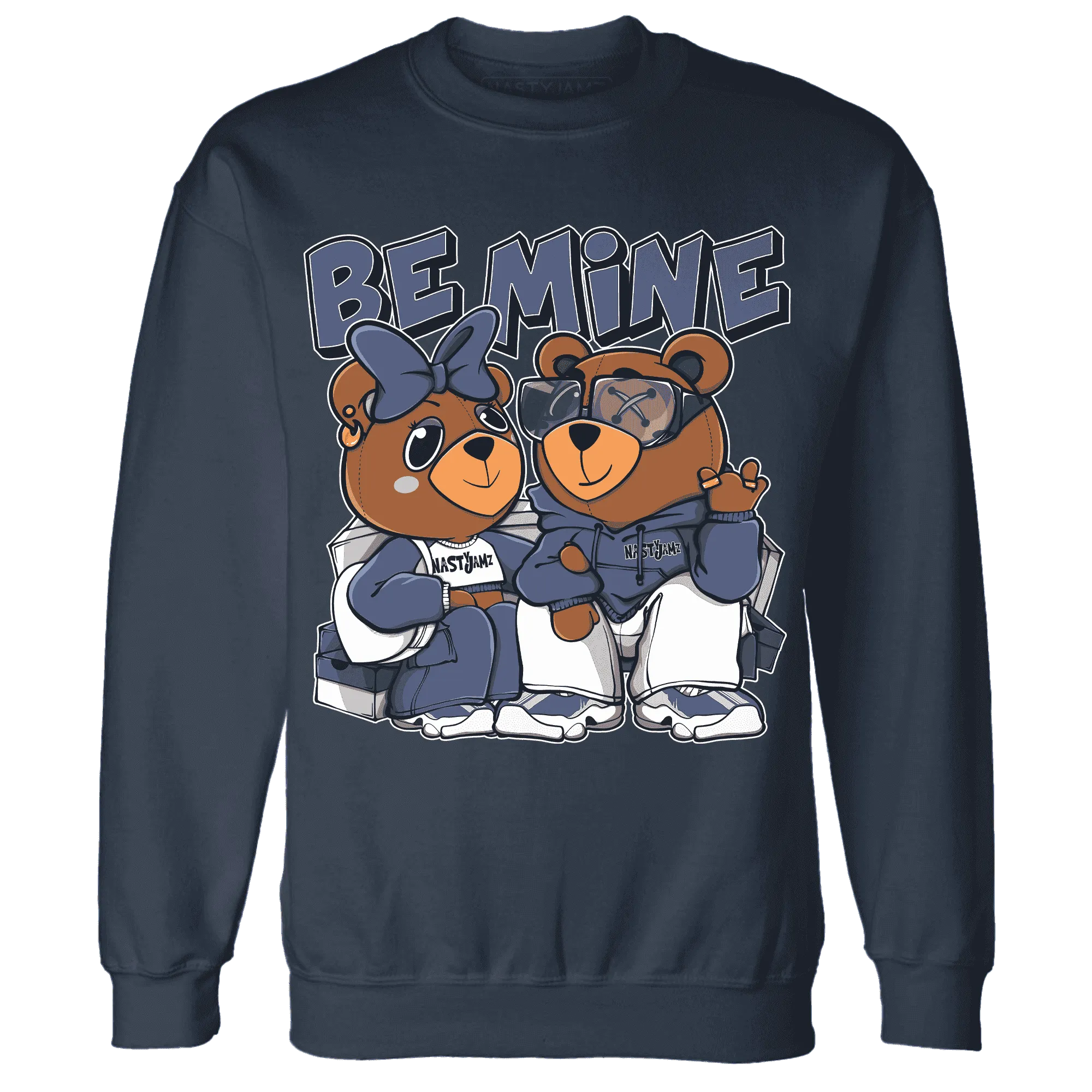 Low-Diffused-Blue-11s-Sweatshirt-Match-Be-Mine-BER