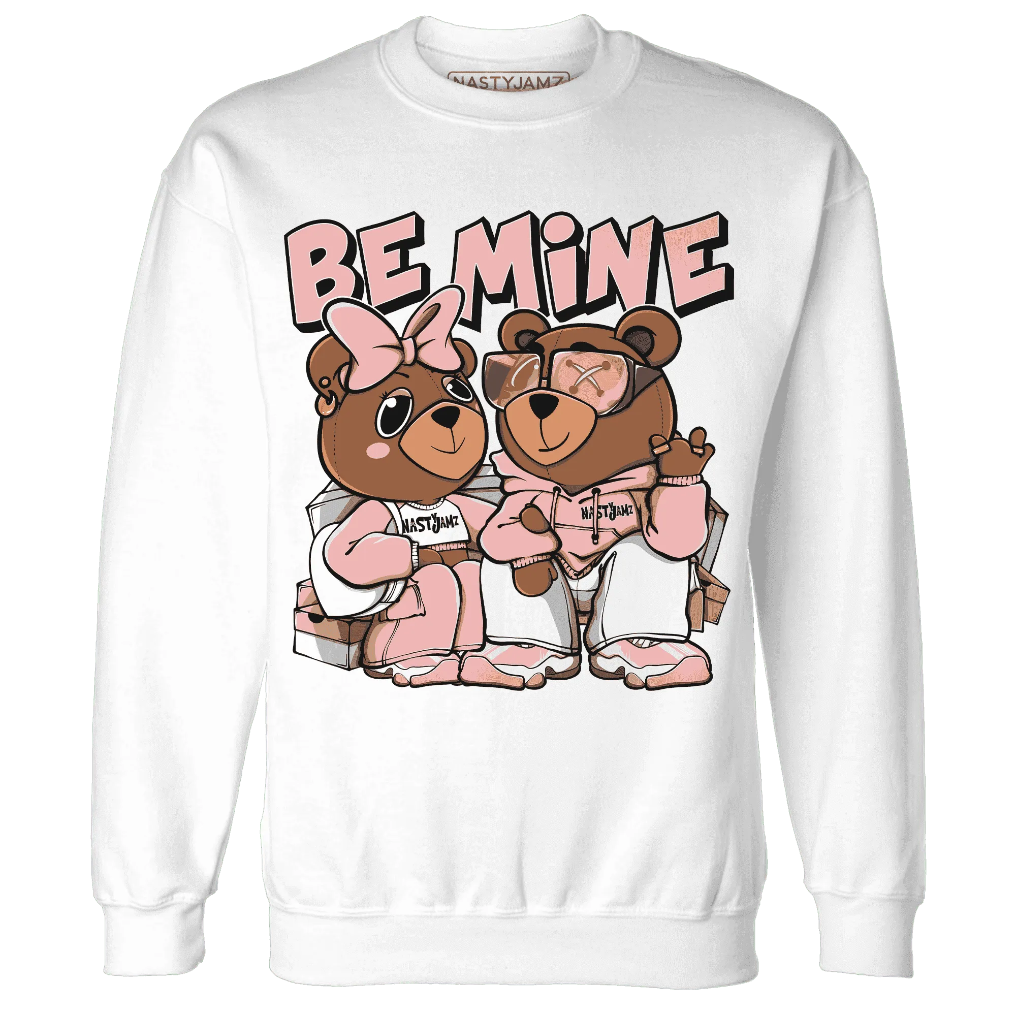 Low-Legend-Pink-11s-Sweatshirt-Match-Be-Mine-BER