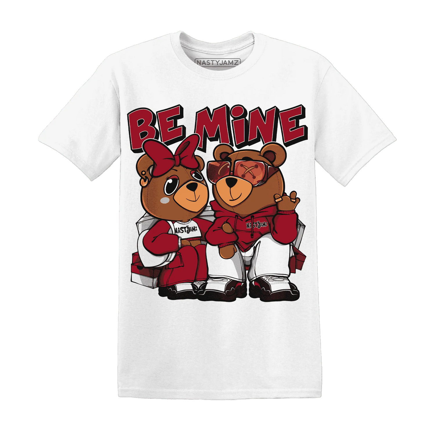 Retro-Red-Taxi-12s-T-Shirt-Match-Be-Mine-BER