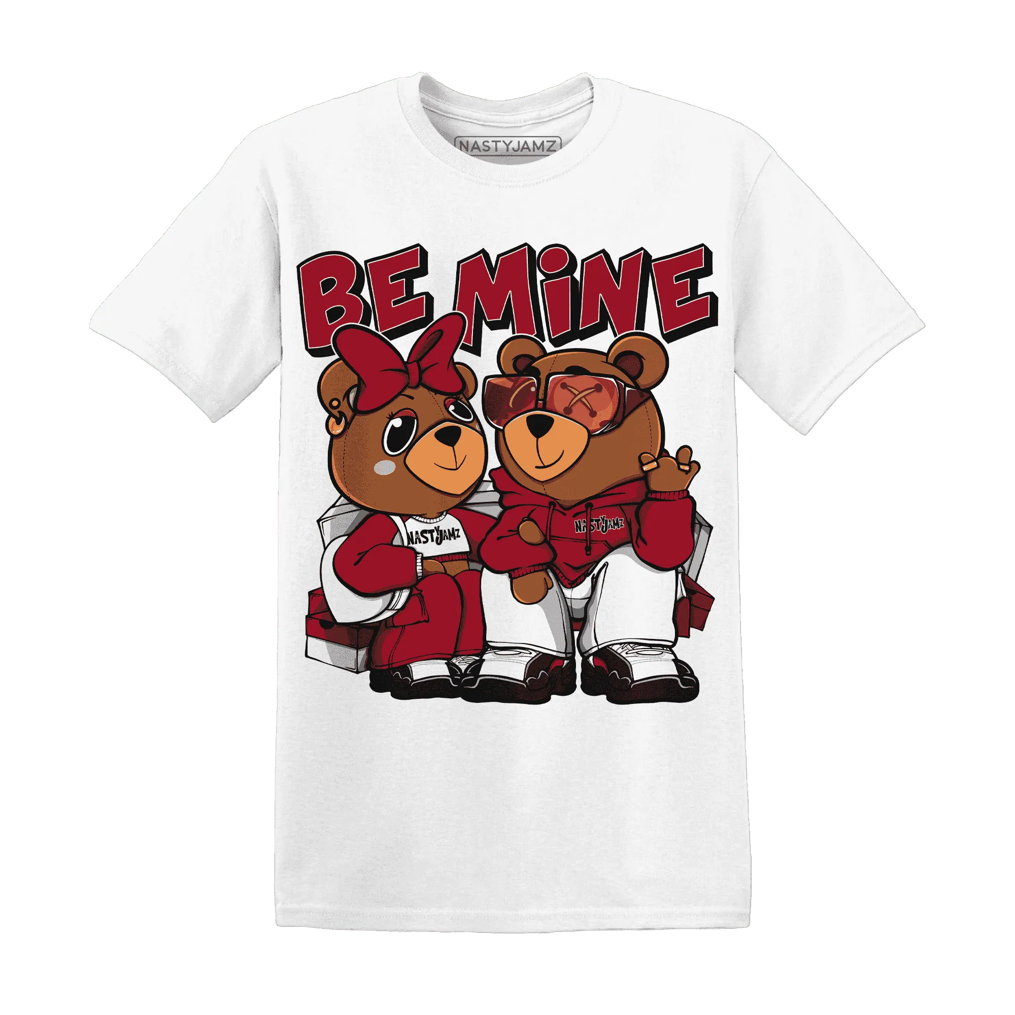 Retro-Red-Taxi-12s-T-Shirt-Match-Be-Mine-BER