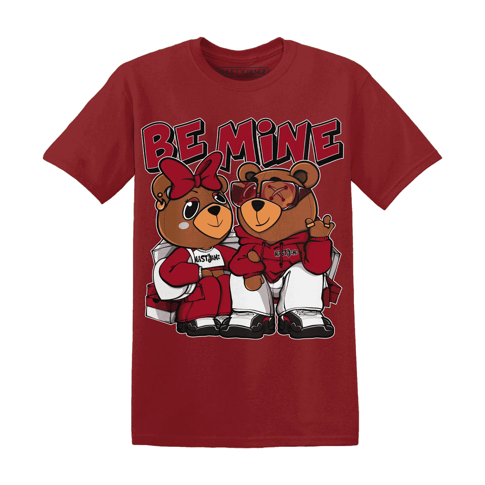 Retro-Red-Taxi-12s-T-Shirt-Match-Be-Mine-BER
