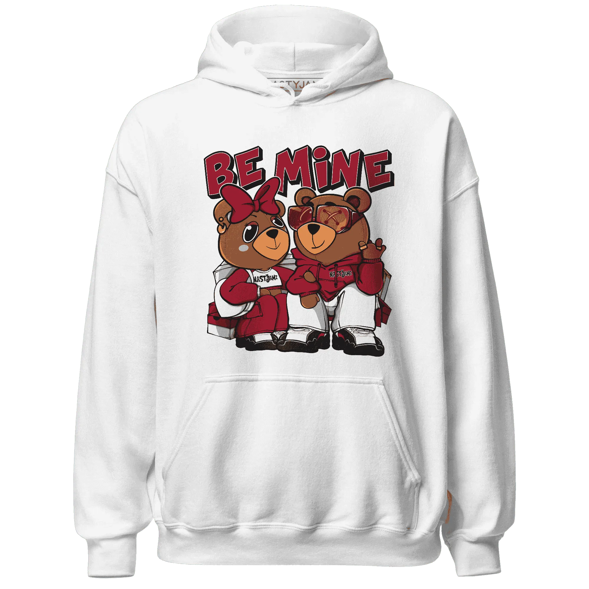 Retro-Red-Taxi-12s-Hoodie-Match-Be-Mine-BER