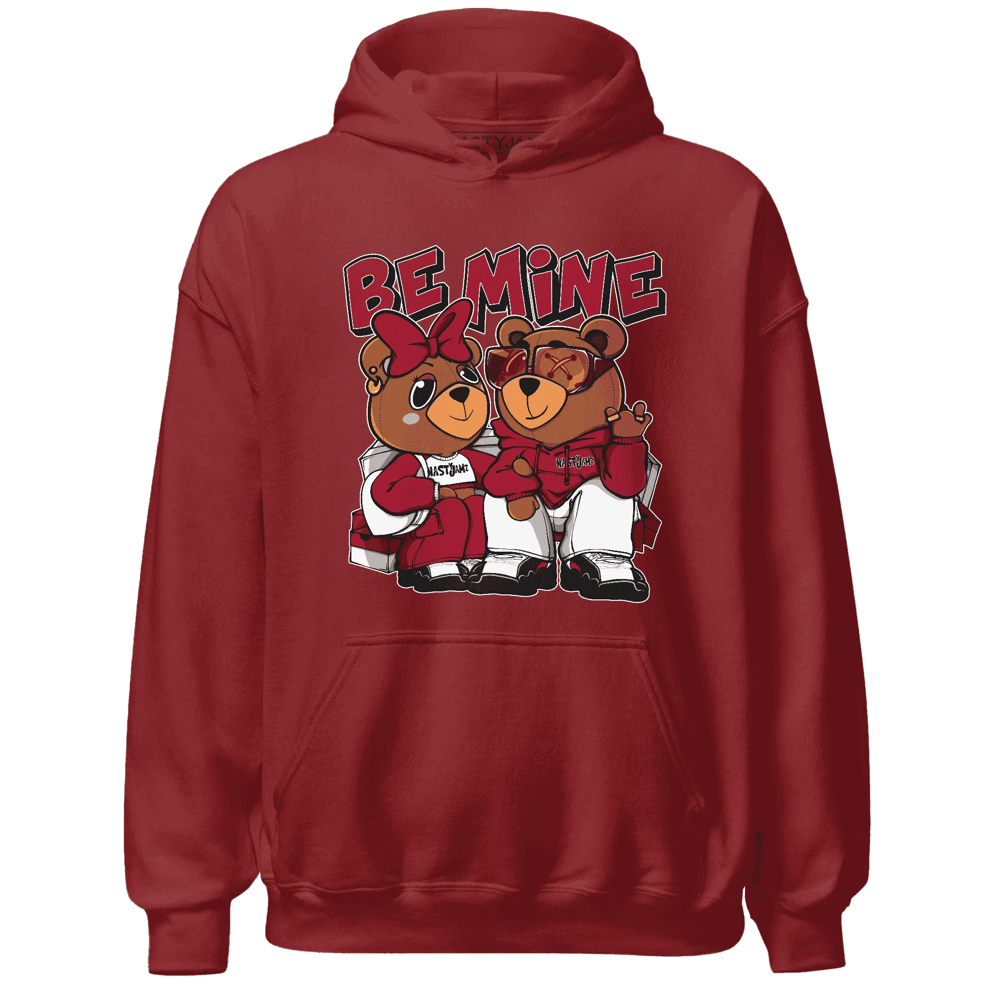 Retro-Red-Taxi-12s-Hoodie-Match-Be-Mine-BER
