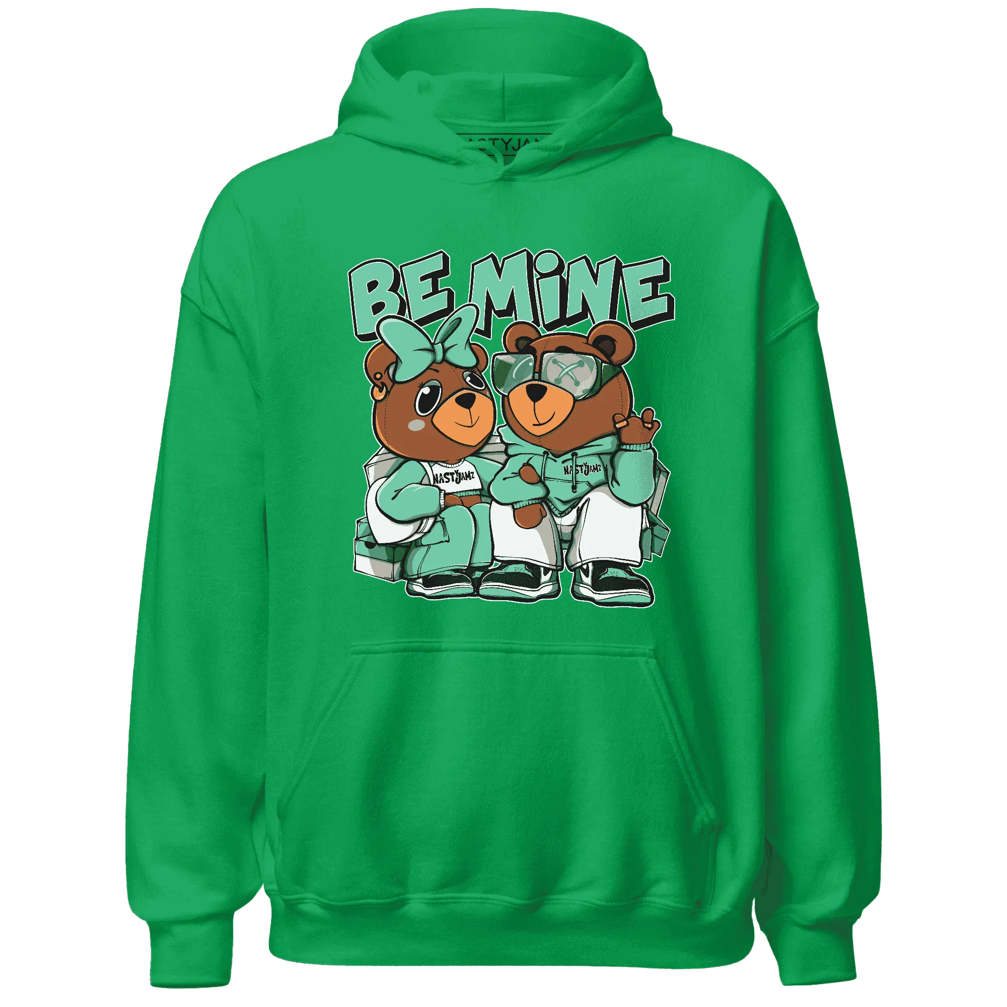 High-OG-Green-Glow-1s-Hoodie-Match-Be-Mine-BER