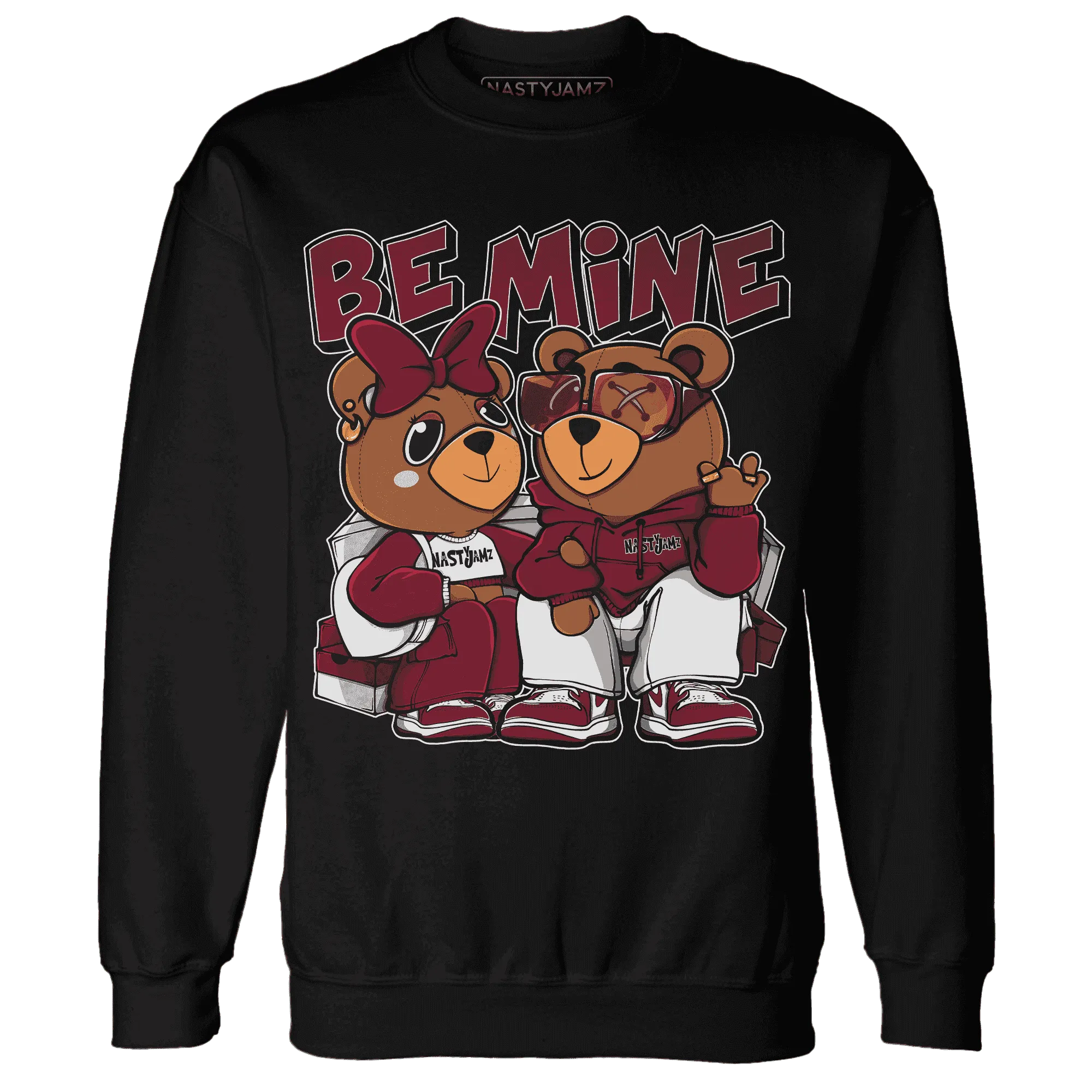 High-White-Team-Red-1s-Sweatshirt-Match-Be-Mine-BER