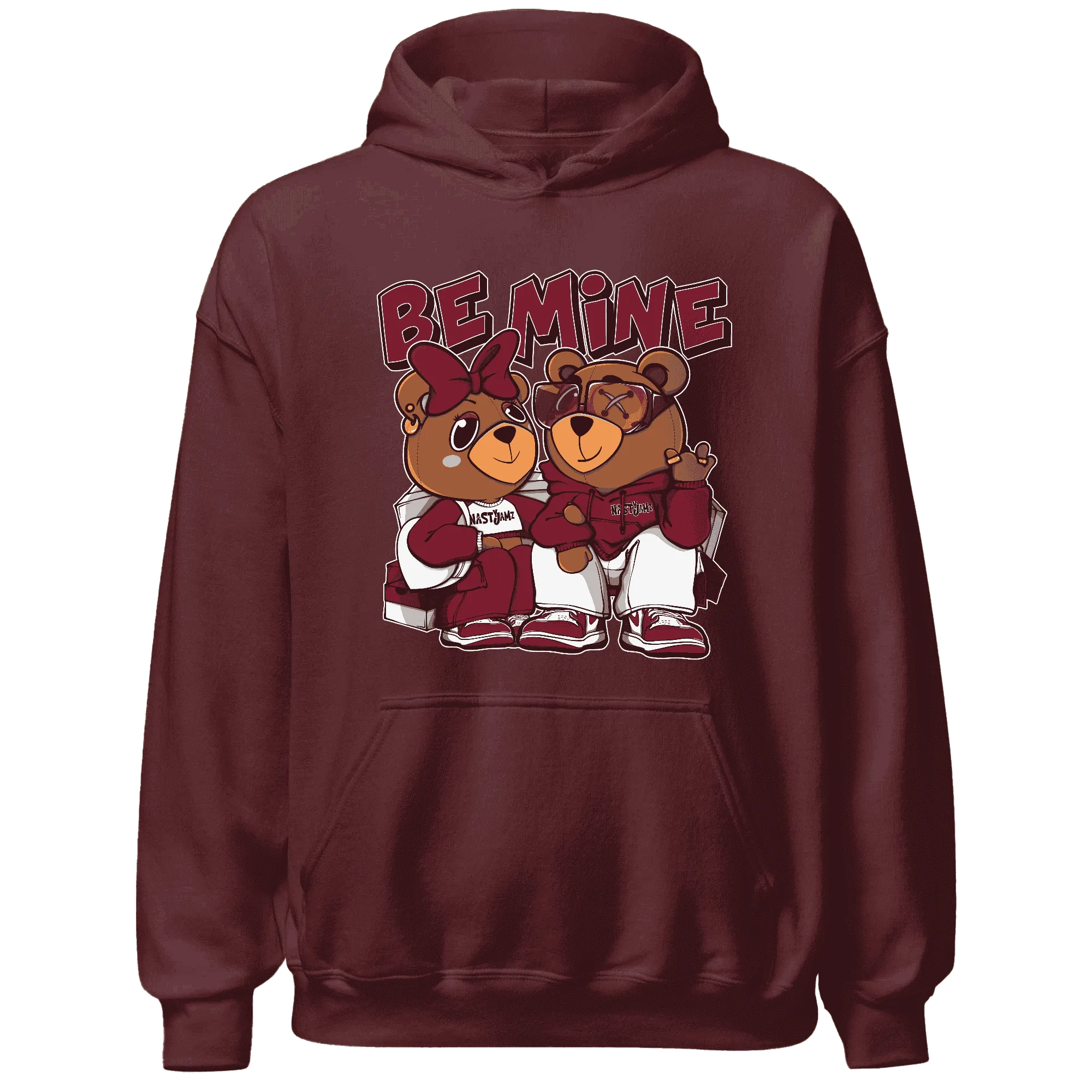 High-White-Team-Red-1s-Hoodie-Match-Be-Mine-BER