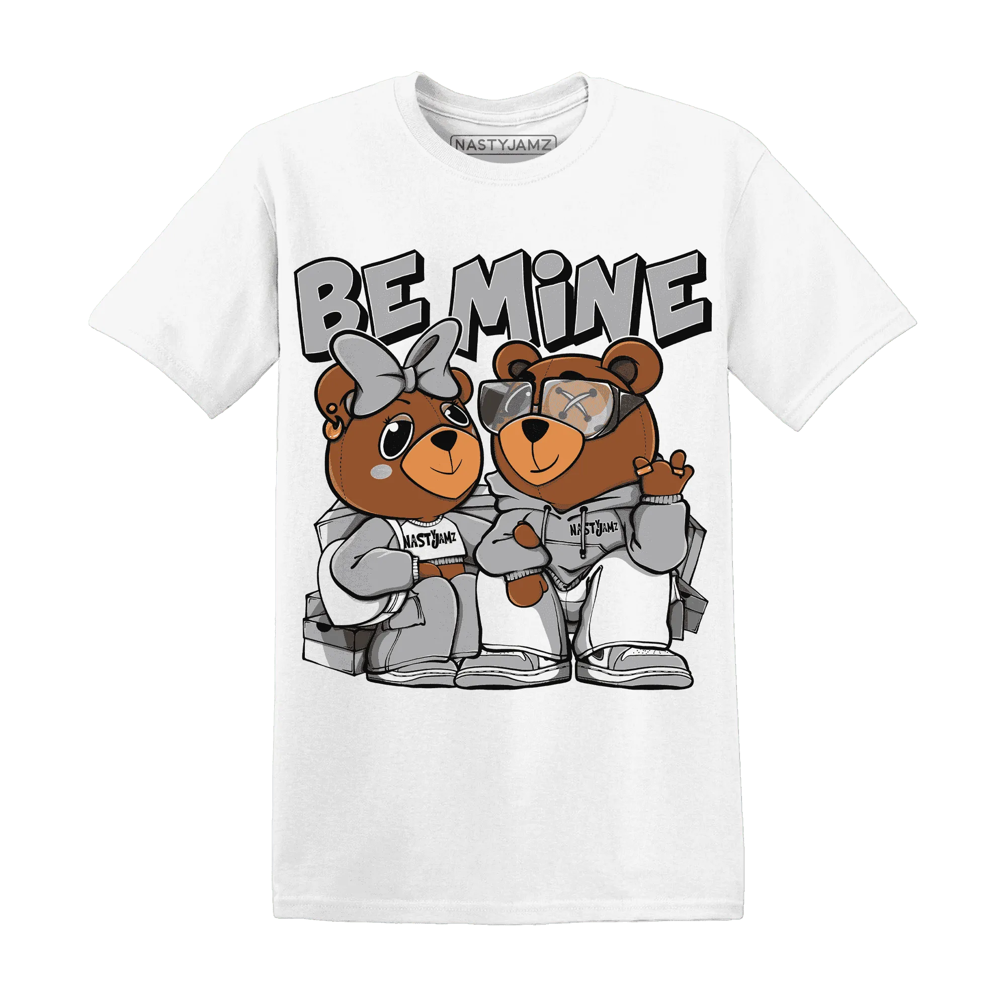Wolf-Grey-1s-T-Shirt-Match-Be-Mine-BER