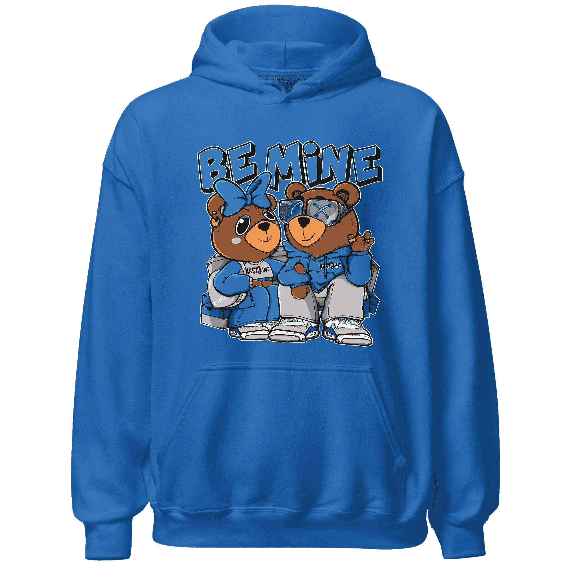 Industrial-Blue-4s-Hoodie-Match-Be-Mine-BER