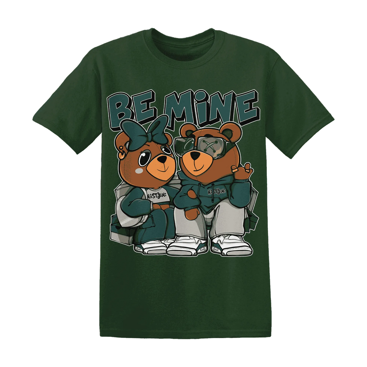 Oxidized-Green-4s-T-Shirt-Match-Be-Mine-BER