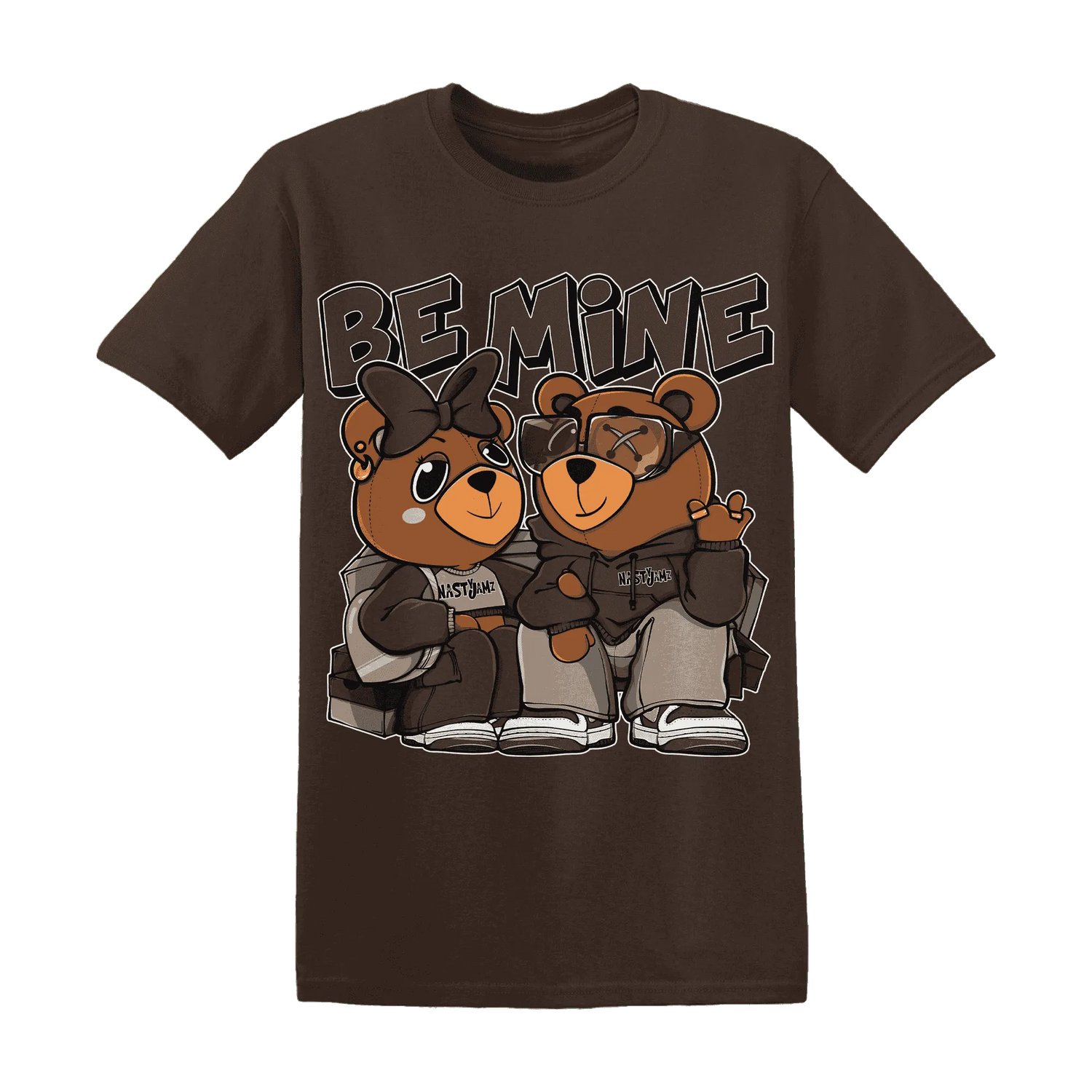 Dunk-Low-Baroque-Brown-T-Shirt-Match-Be-Mine-BER