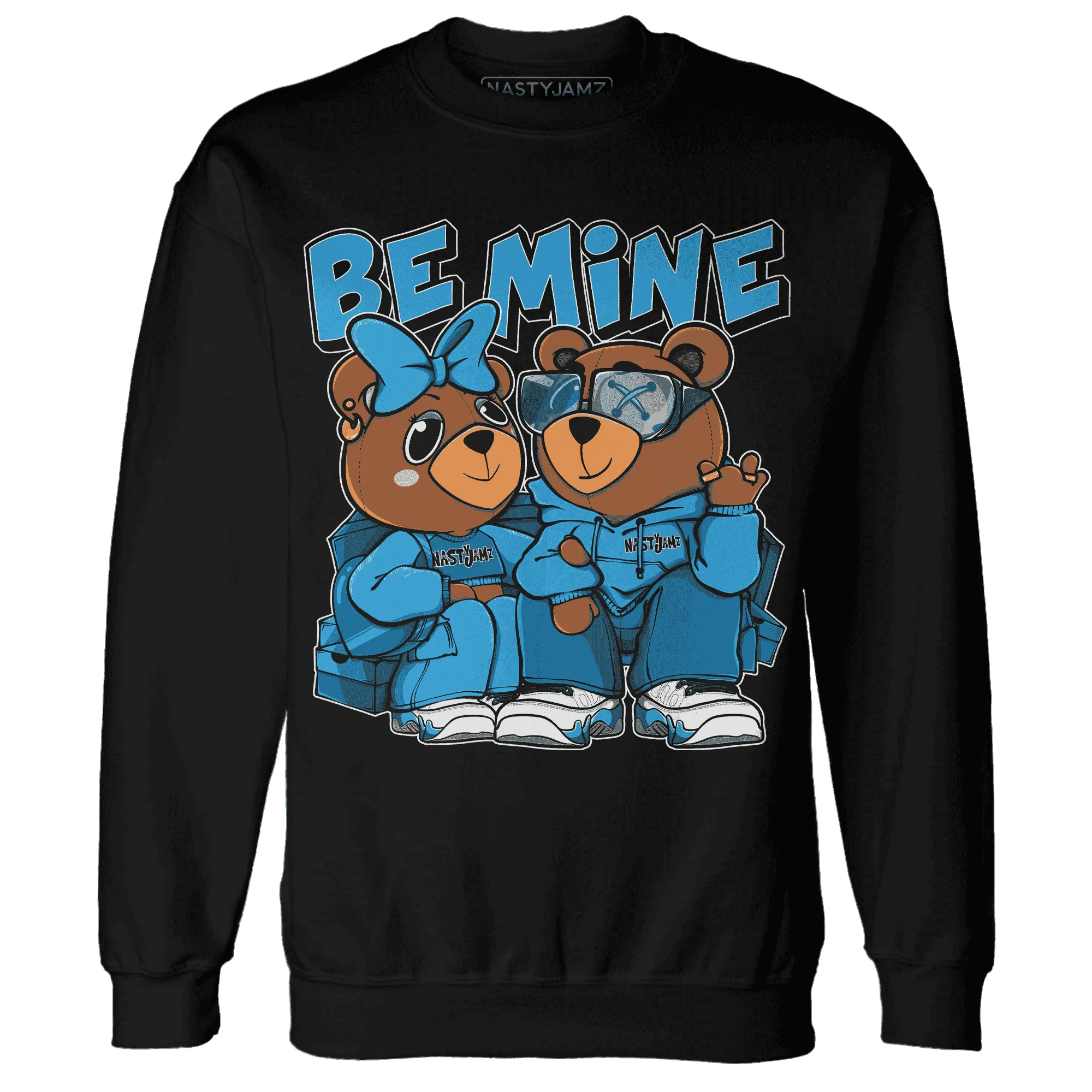 Powder-Blue-9s-Sweatshirt-Match-Be-Mine-BER