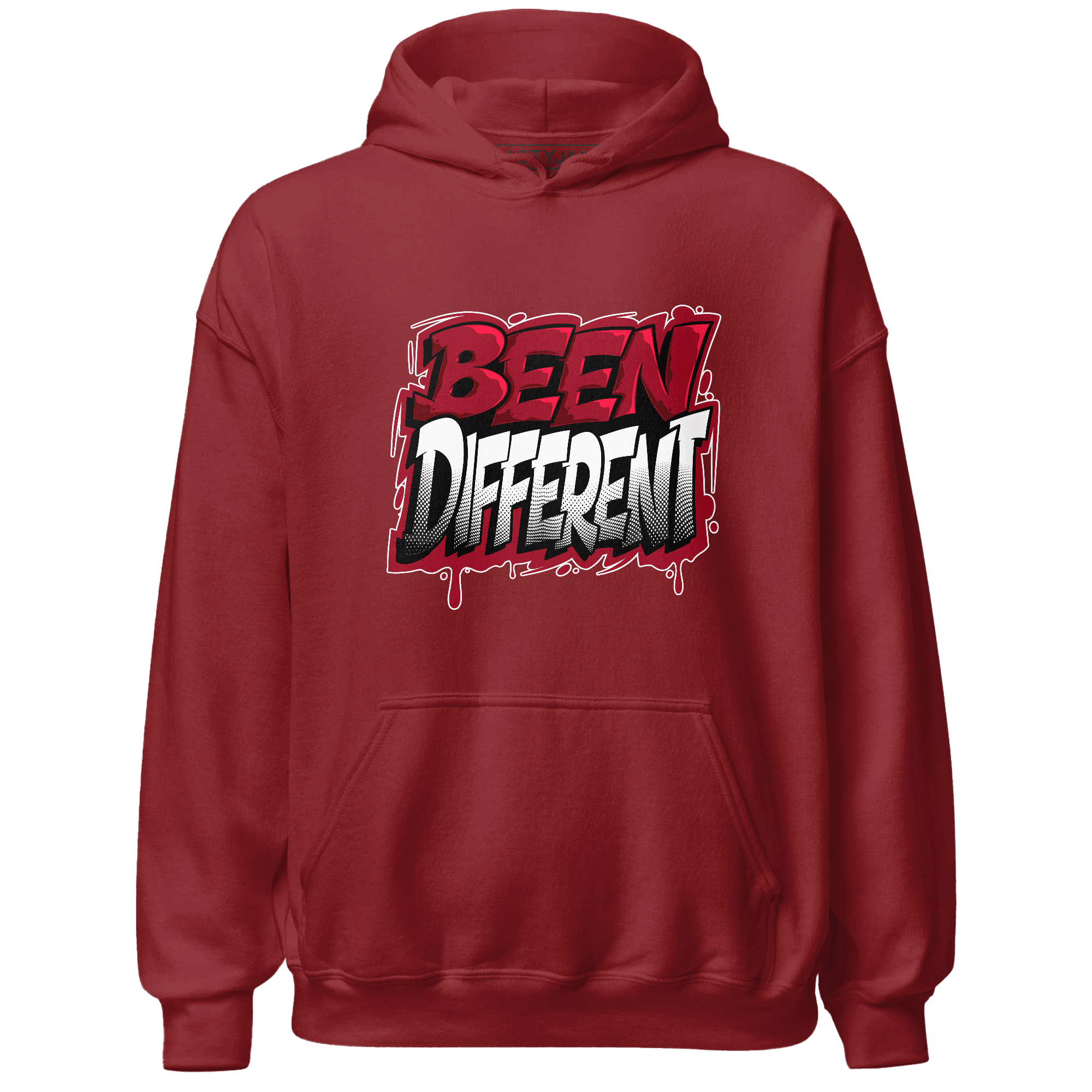 Retro Red Taxi 12s Hoodie Match Become Different - NastyJamz