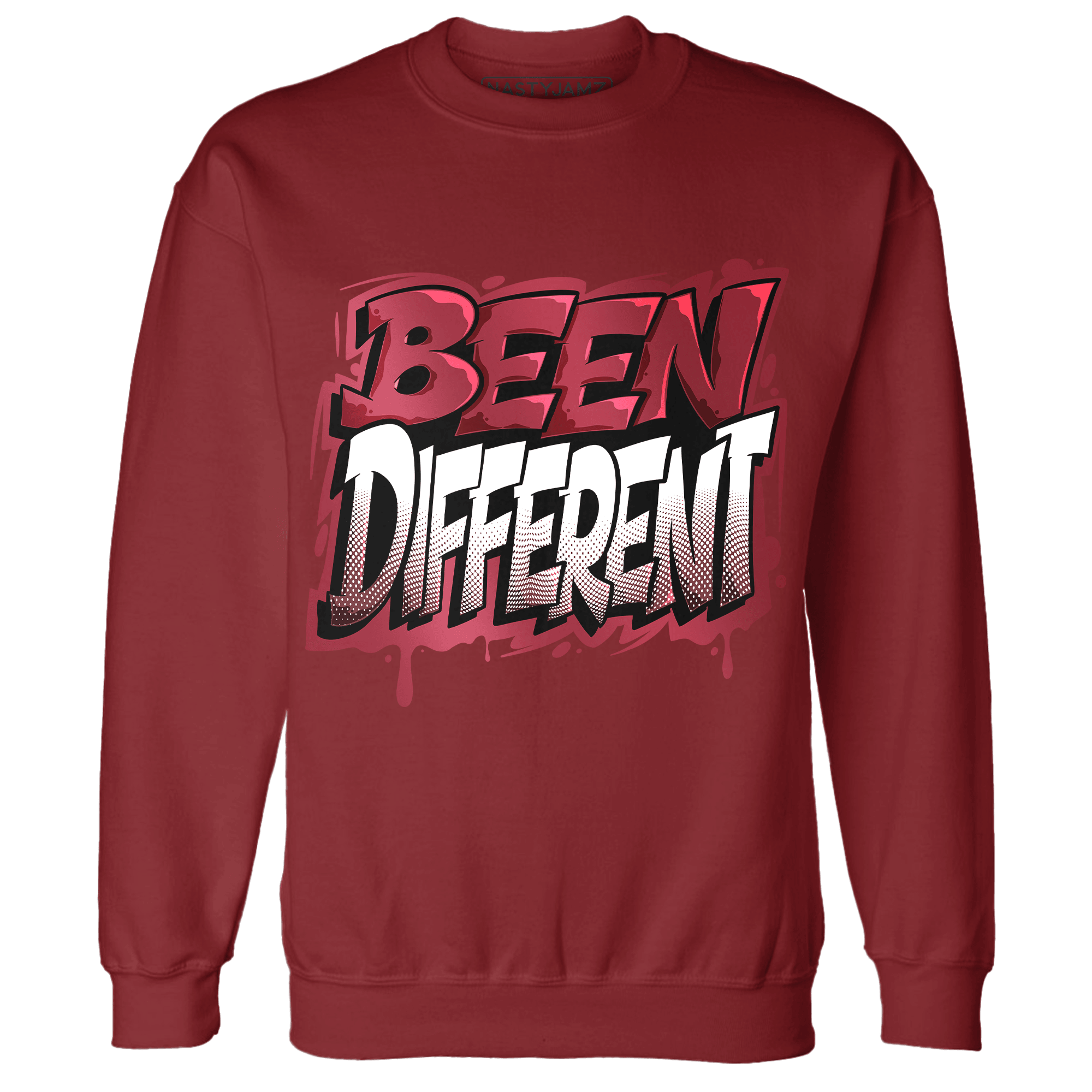 High 85 Metallic Burgundy 1s Sweatshirt Match Become Different - NastyJamz