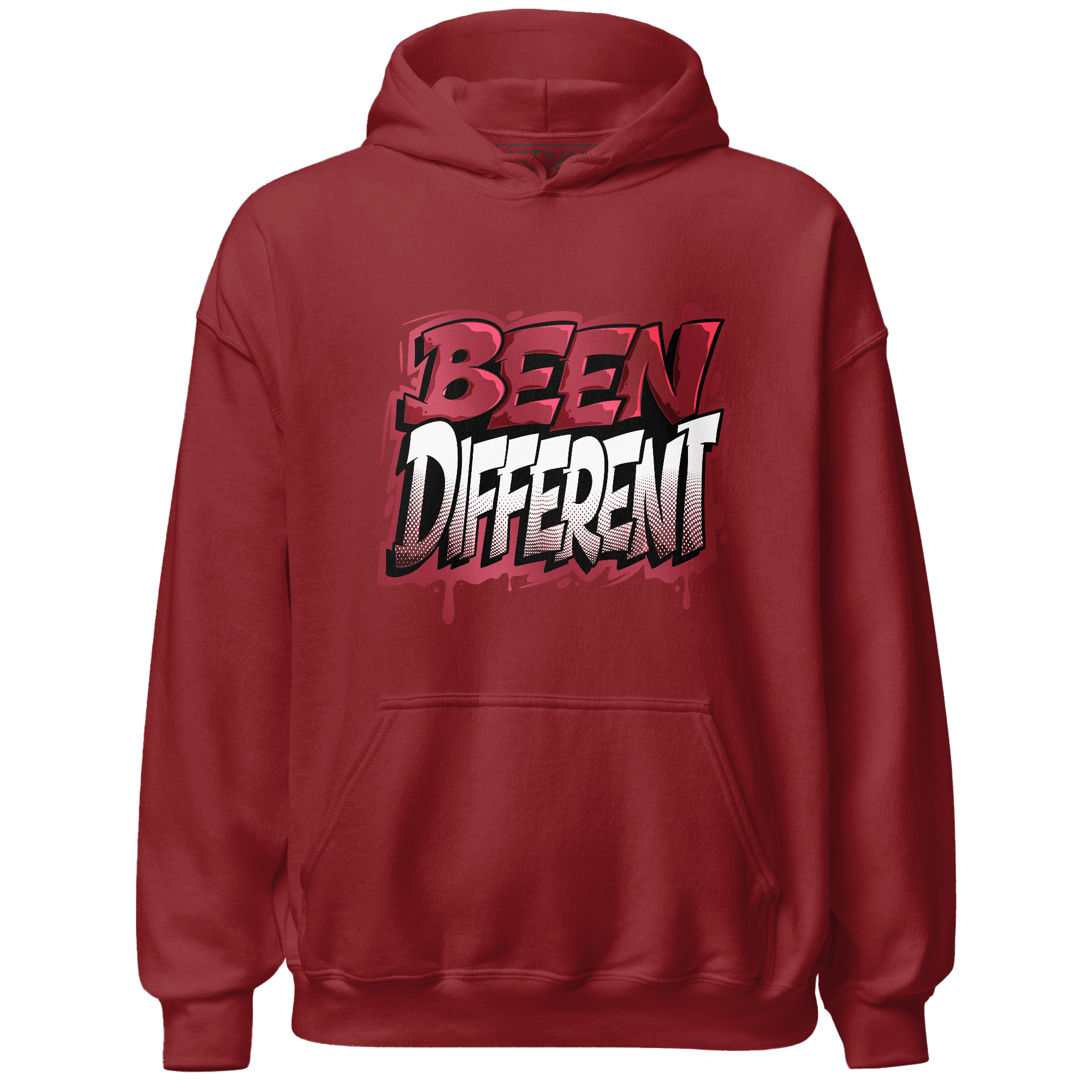 High 85 Metallic Burgundy 1s Hoodie Match Become Different - NastyJamz