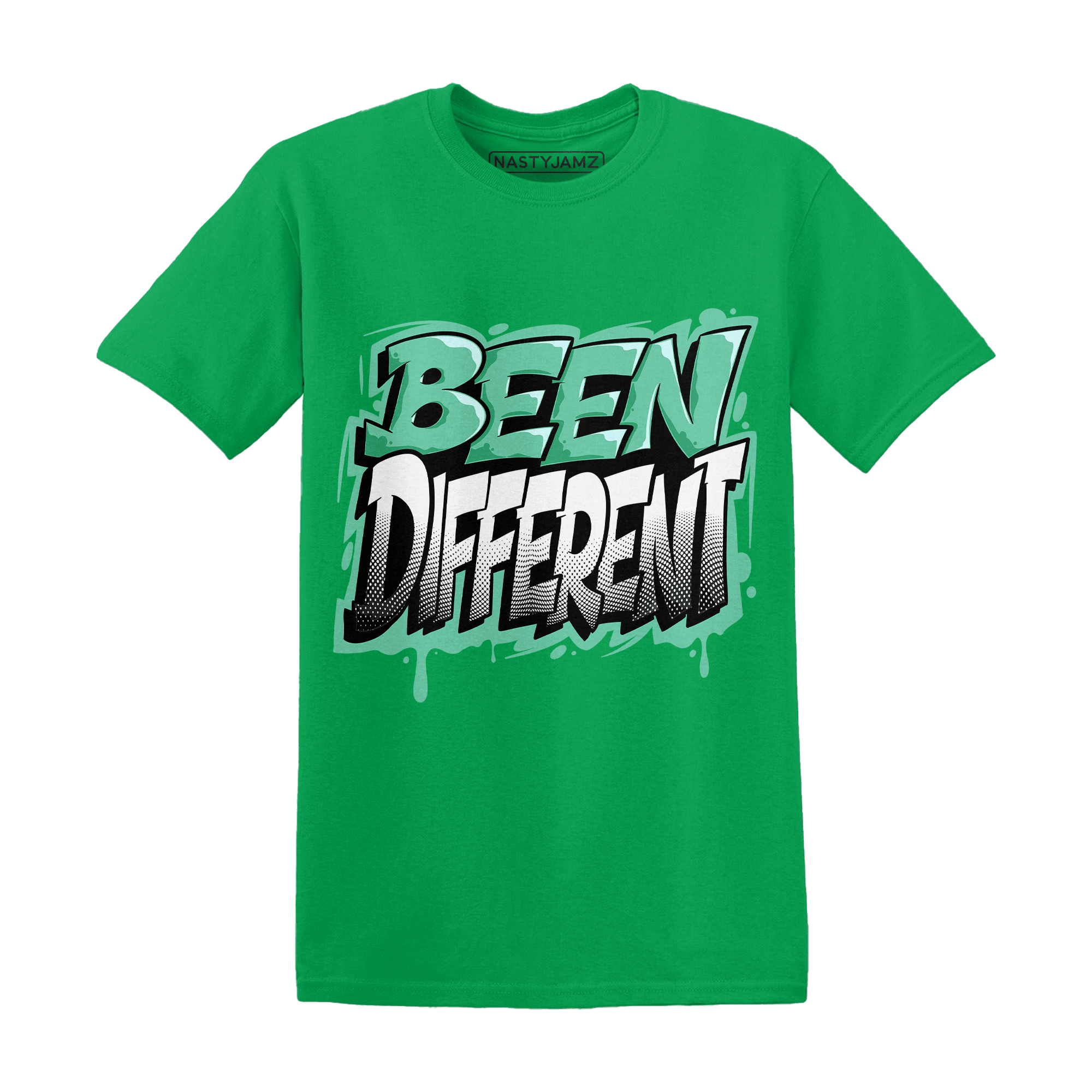 High OG Green Glow 1s T Shirt Match Become Different - NastyJamz