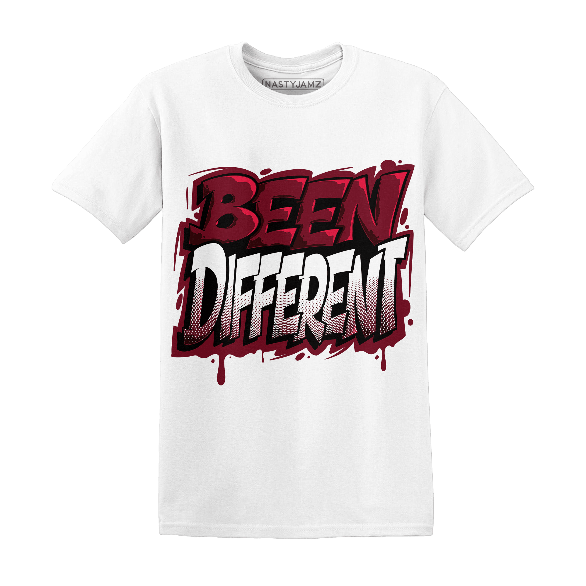 High White Team Red 1s T Shirt Become Different - NastyJamz