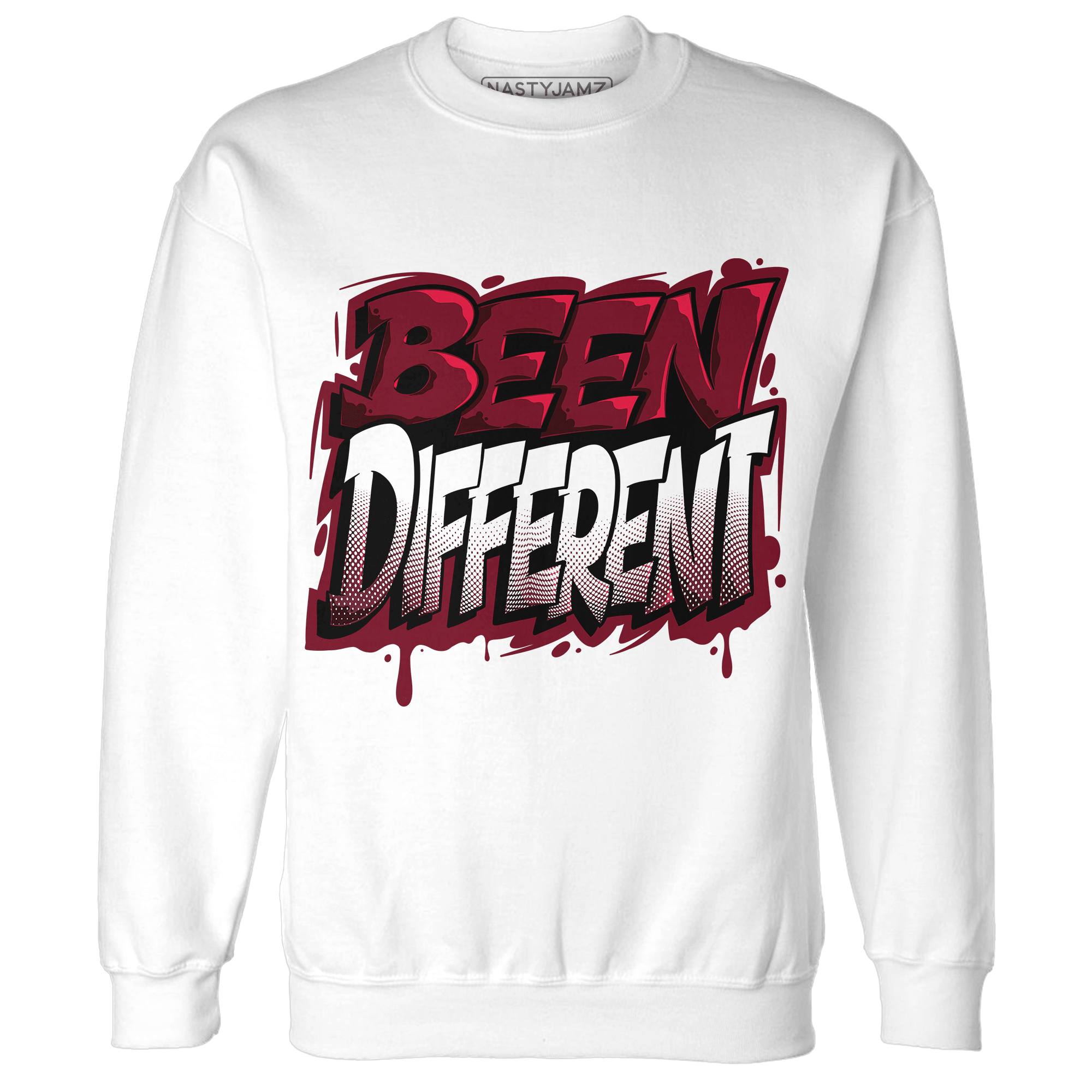 High White Team Red 1s Sweatshirt Match Become Different - NastyJamz