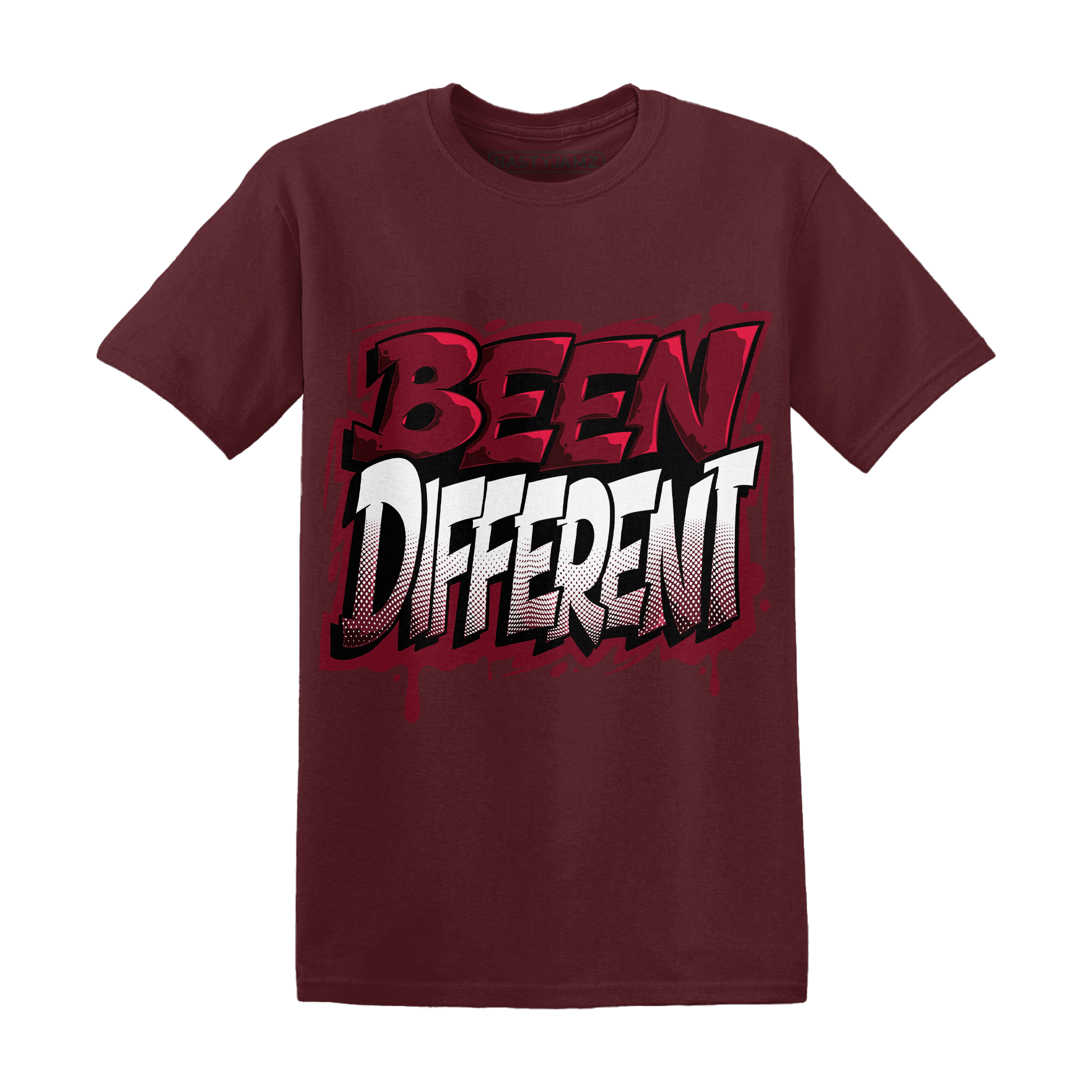 High White Team Red 1s T Shirt Become Different - NastyJamz