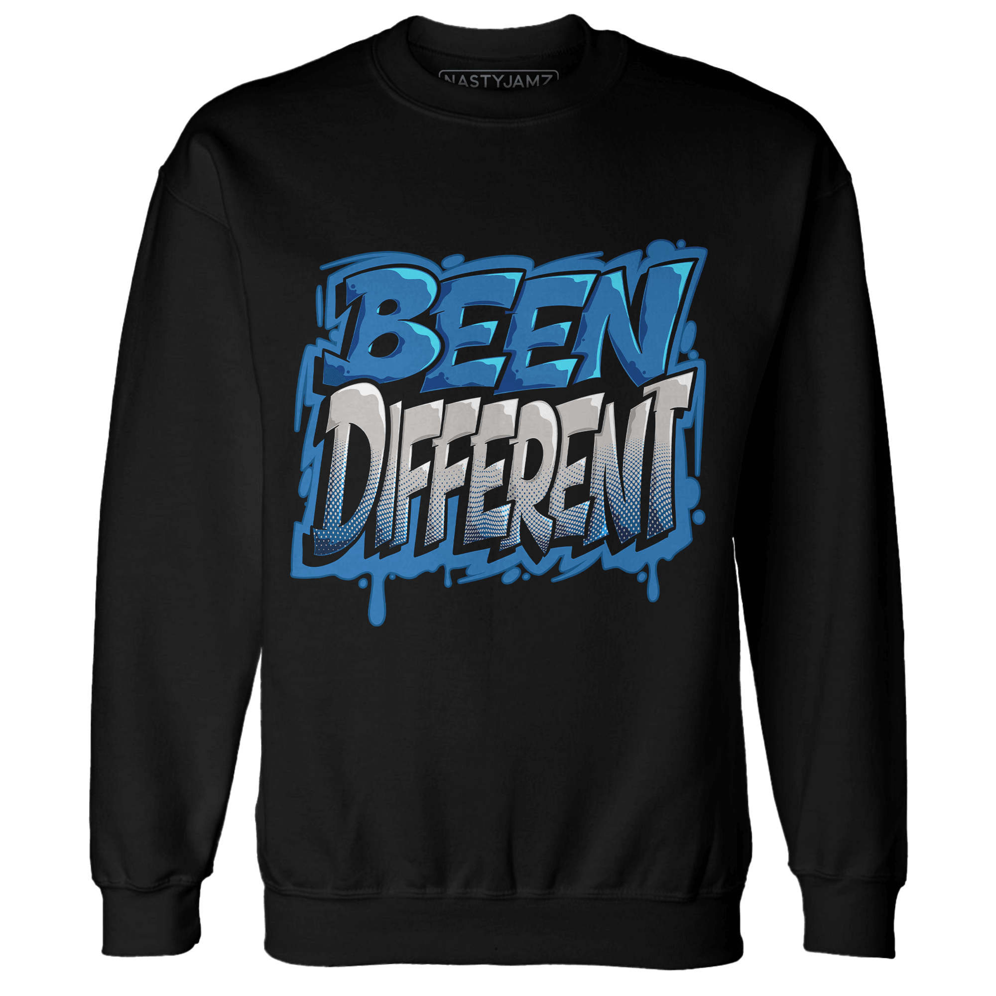 Industrial Blue 4s Sweatshirt Match Become Different - NastyJamz