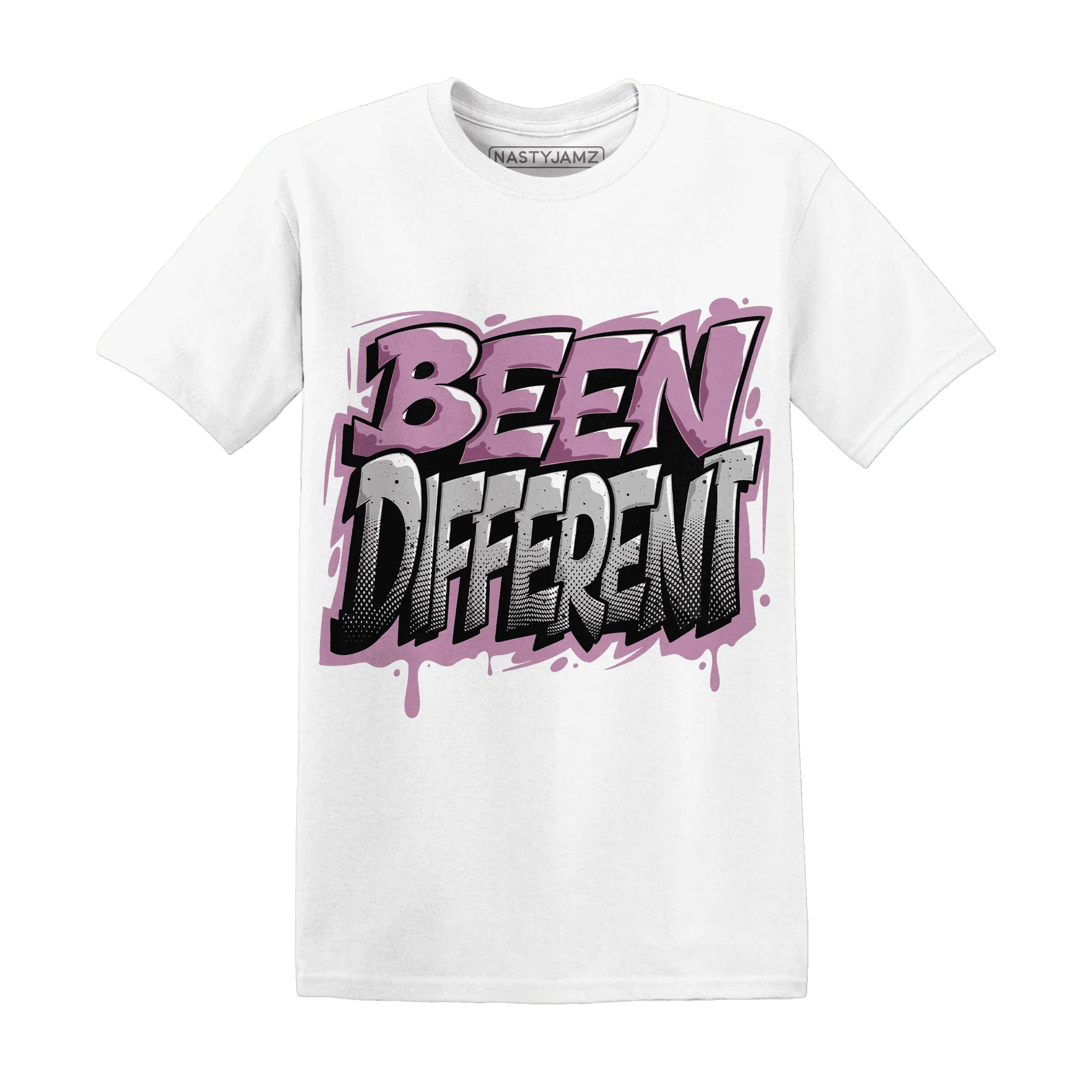 Orchid-Neutral-Grey-Black-White-4s-T-Shirt-Match-Become-Different