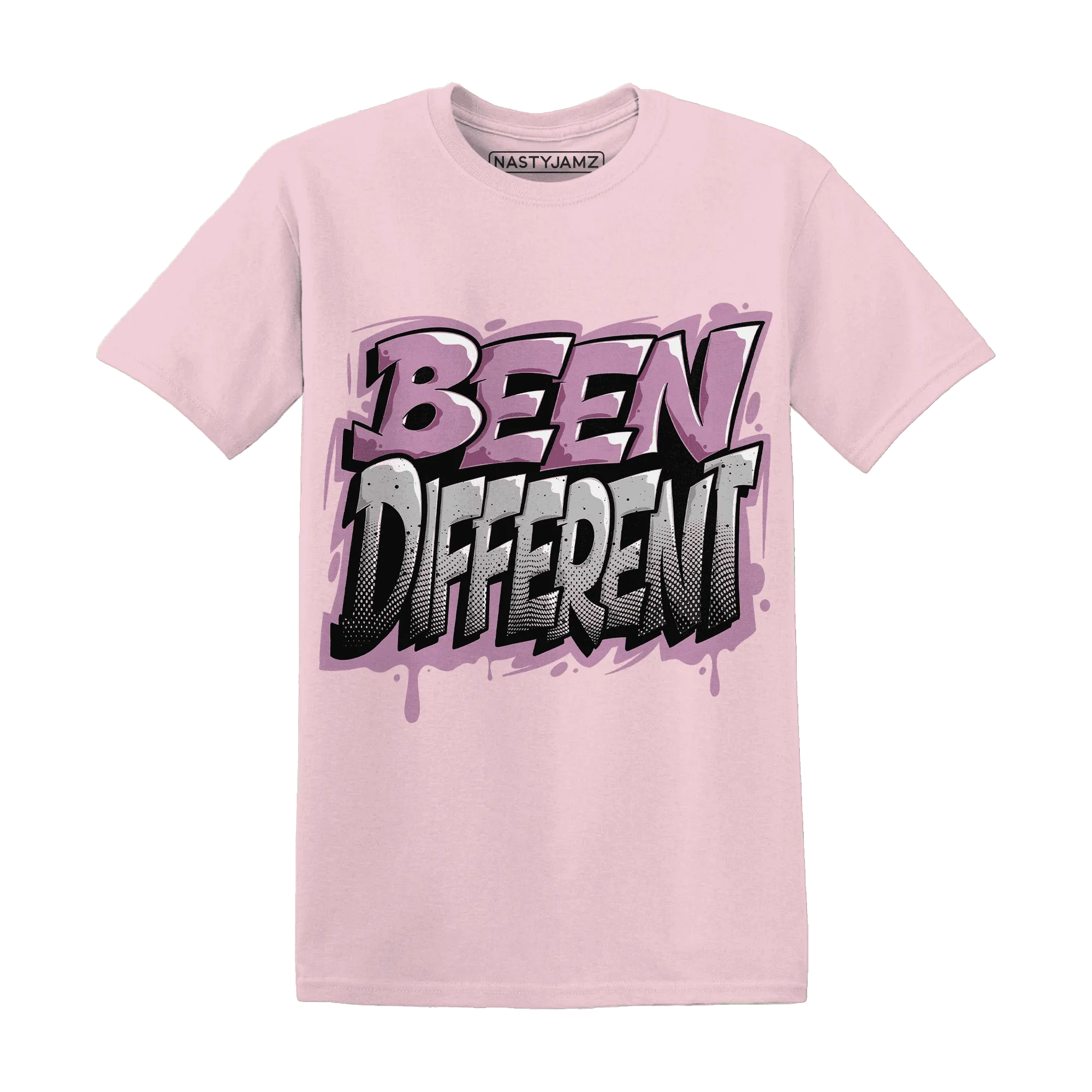 Orchid-Neutral-Grey-Black-White-4s-T-Shirt-Match-Become-Different