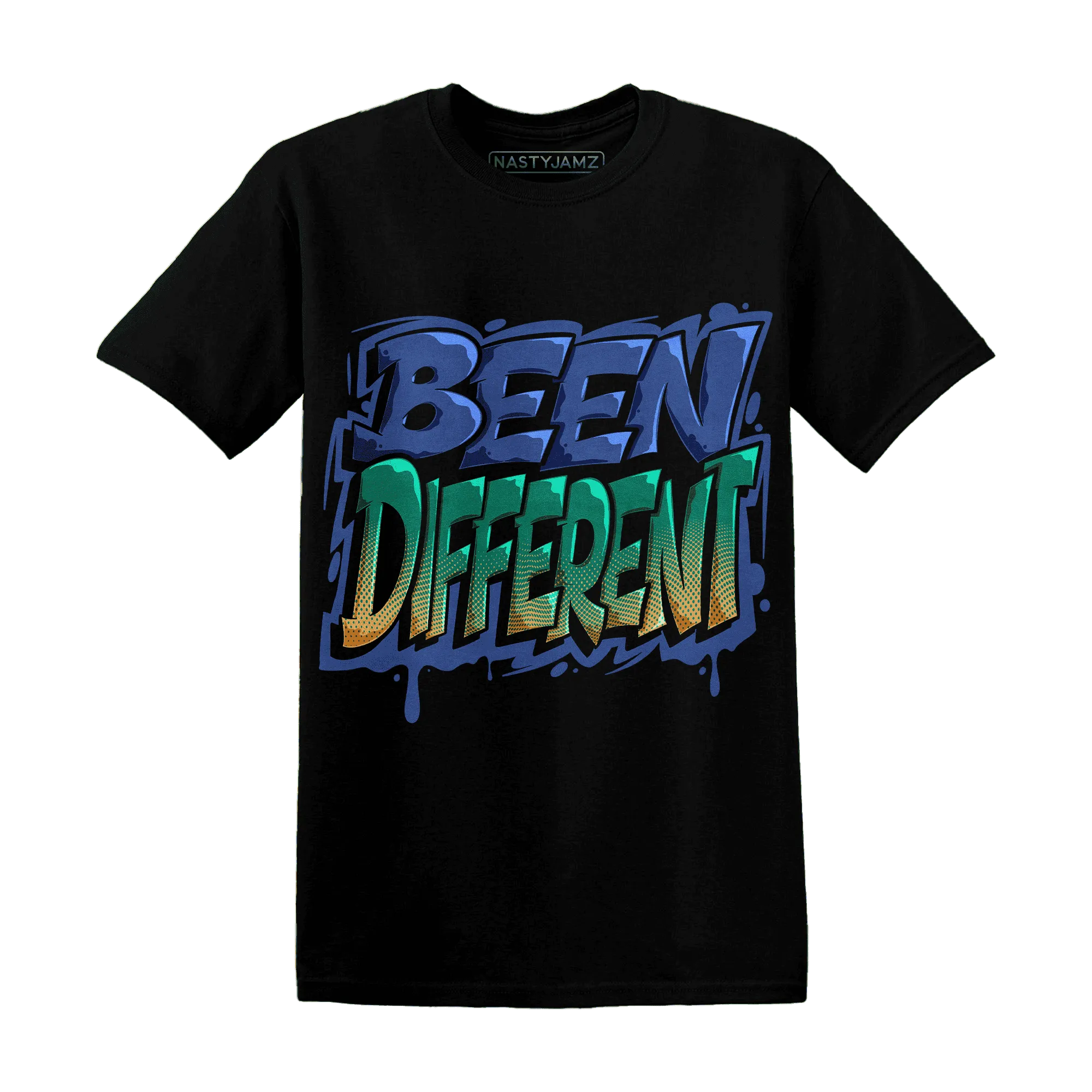 Dunk-Hyper-Royal-Malachite-T-Shirt-Match-Become-Different