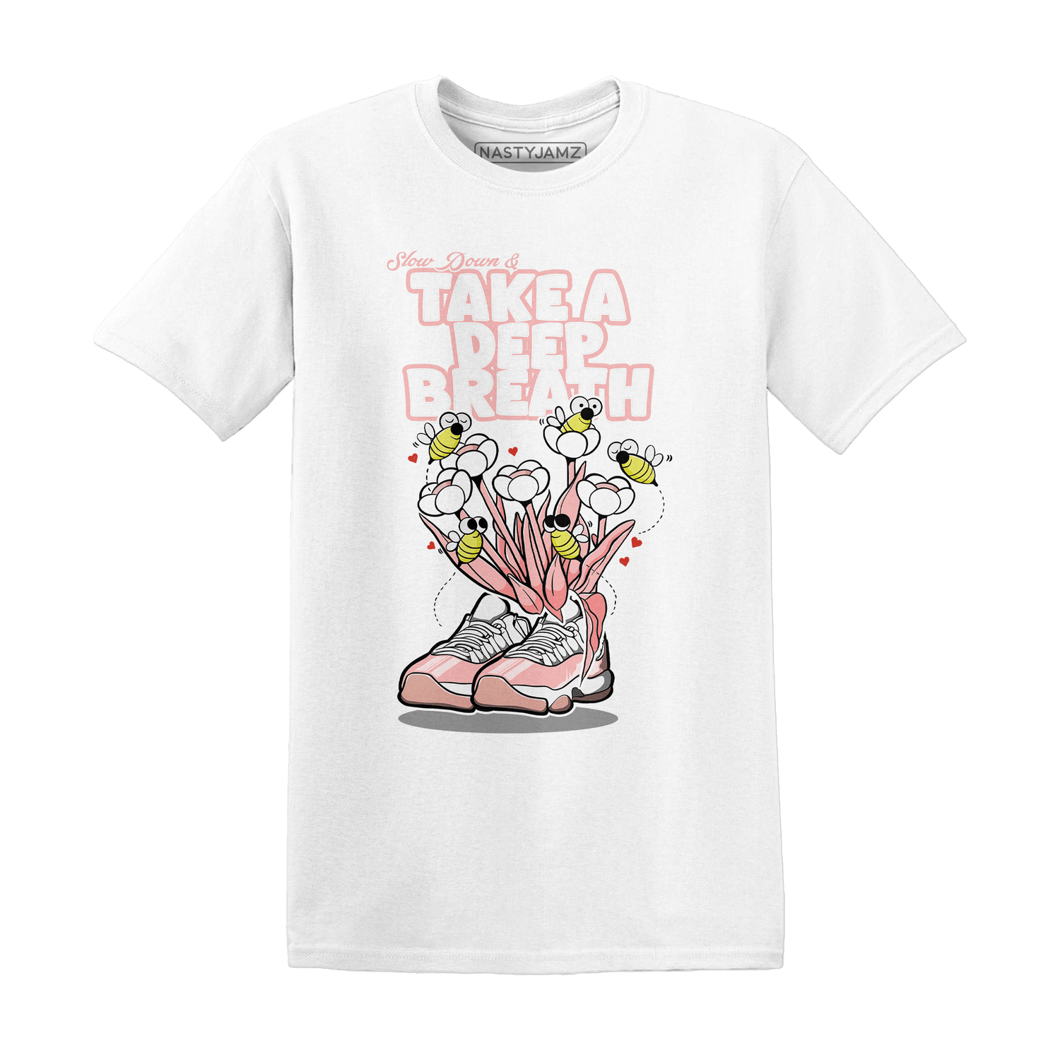Low Legend Pink 11s T Shirt Match Bee Sneaker - NastyJamz