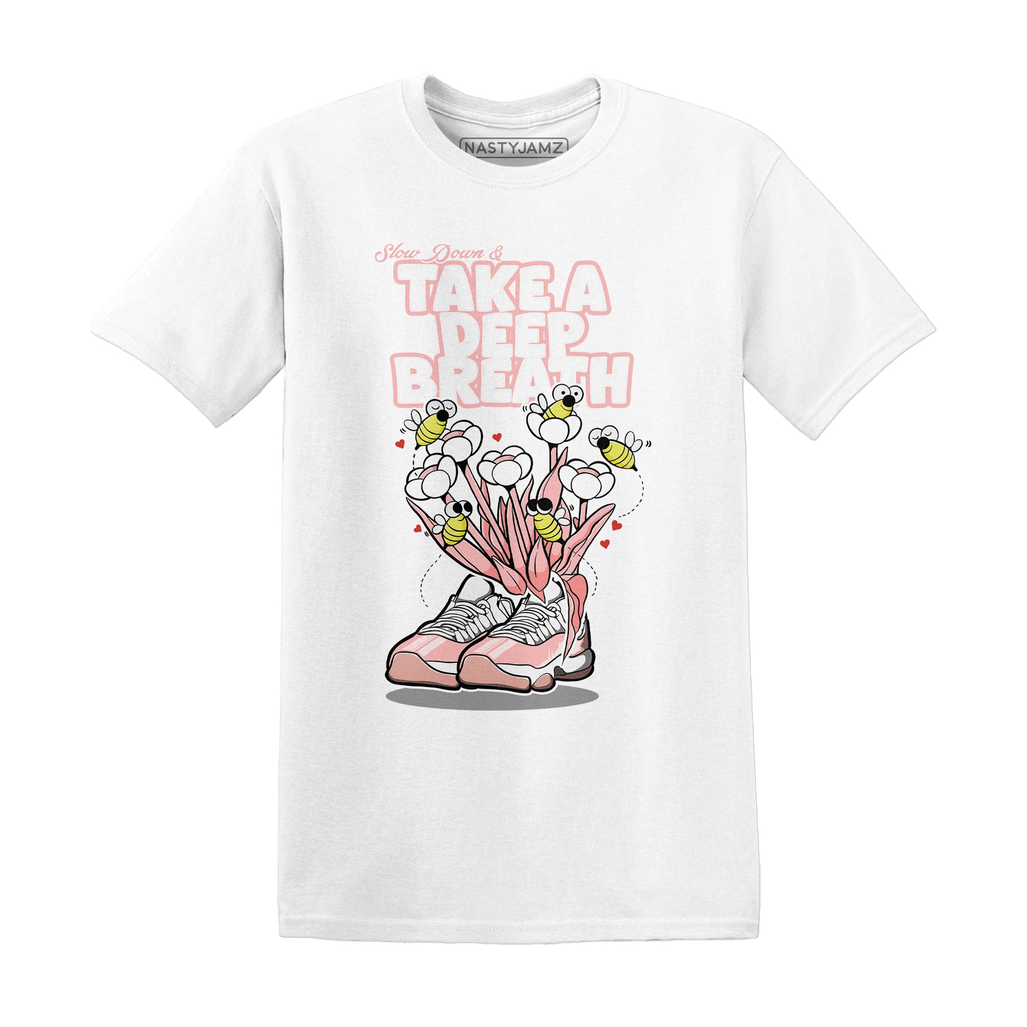 Low Legend Pink 11s T Shirt Match Bee Sneaker - NastyJamz