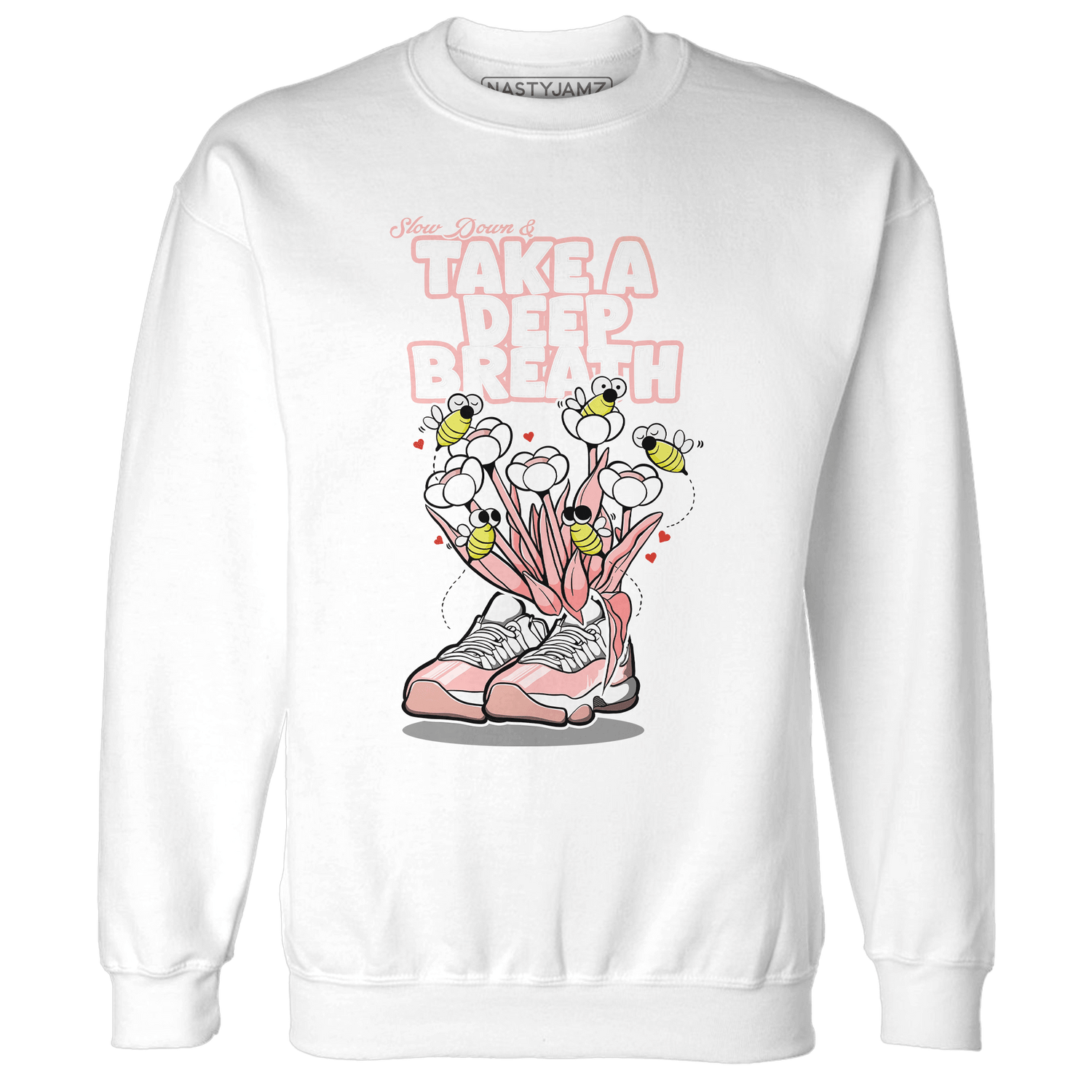 Low Legend Pink 11s Sweatshirt Match Bee Sneaker - NastyJamz
