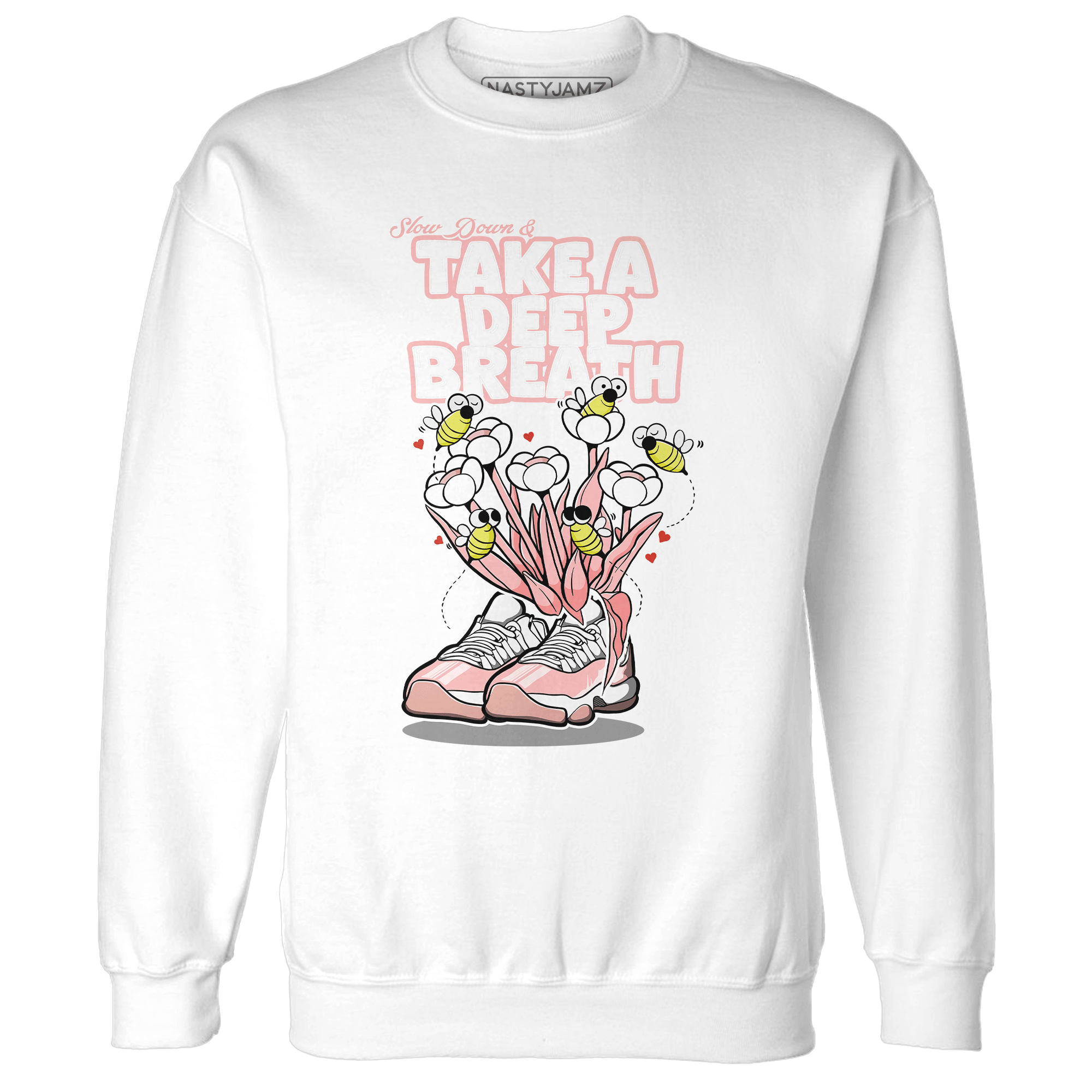 Low Legend Pink 11s Sweatshirt Match Bee Sneaker - NastyJamz