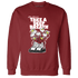 Retro Red Taxi 12s Sweatshirt Match Bee Sneaker - NastyJamz